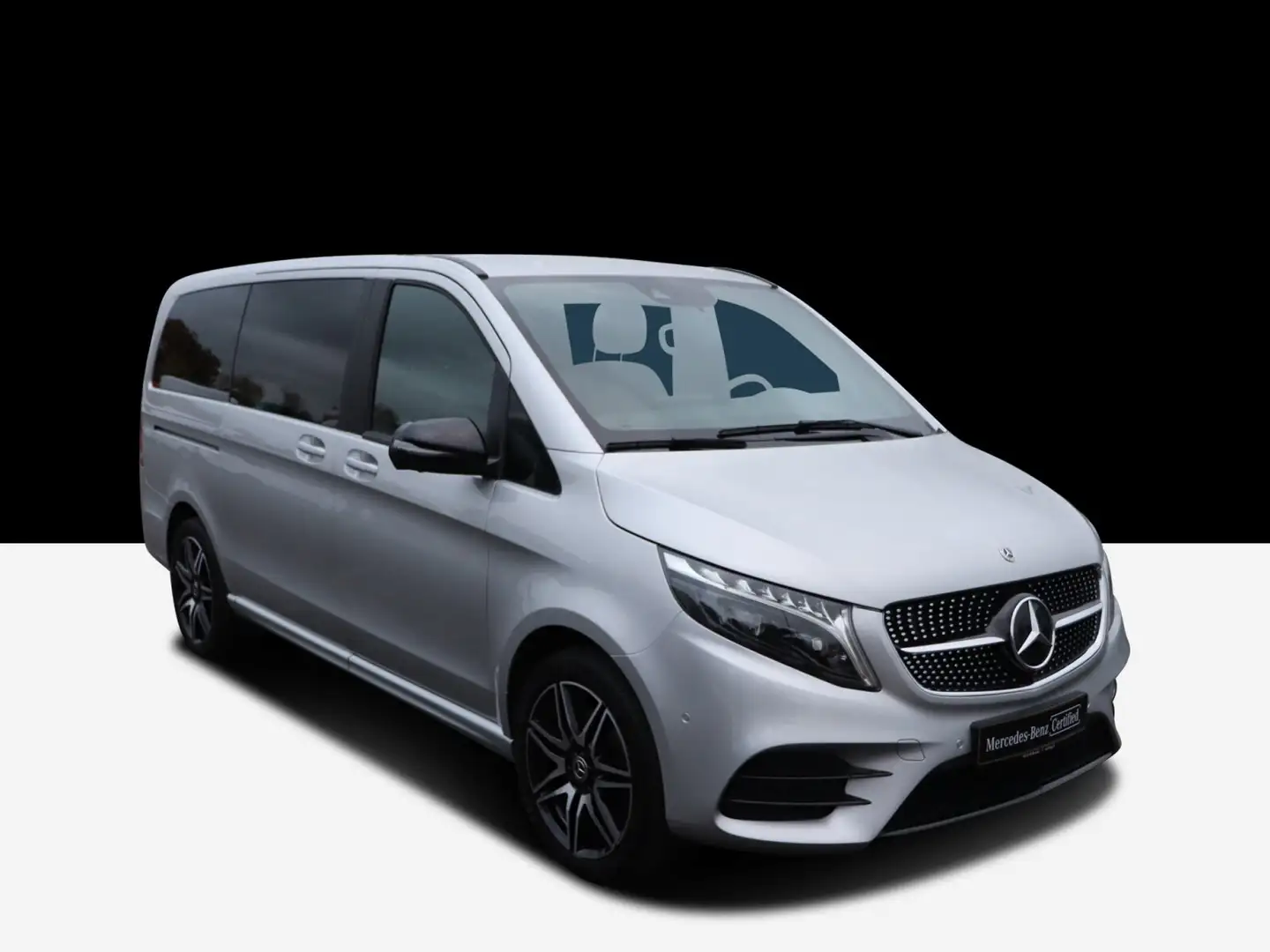 Mercedes-Benz V 300 V 300 d AVANTGARDE Lang  AMG Line/Basic/Navi/Klima Argent - 1