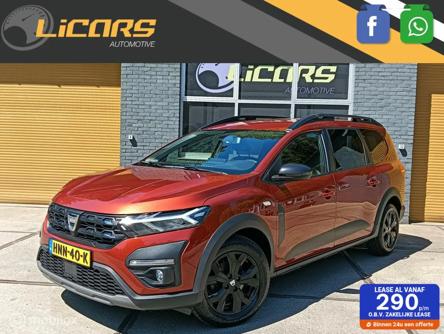 Dacia Jogger 1.0 TCe 110 Extreme 7p. Camera/trekhaak Brun - 1