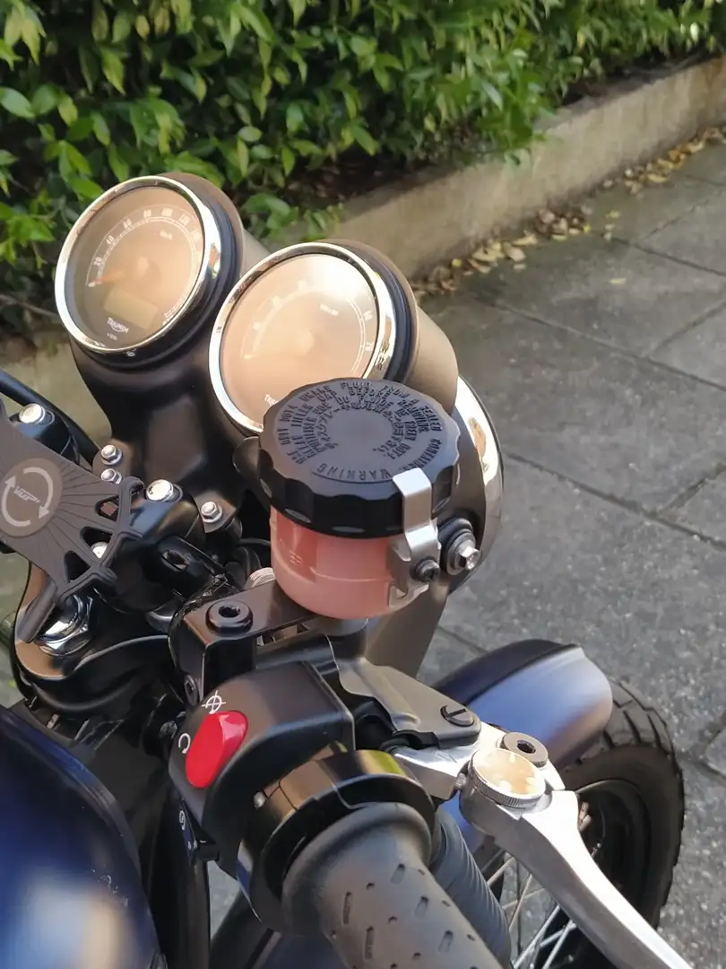 Triumph Scrambler Albastru - 2
