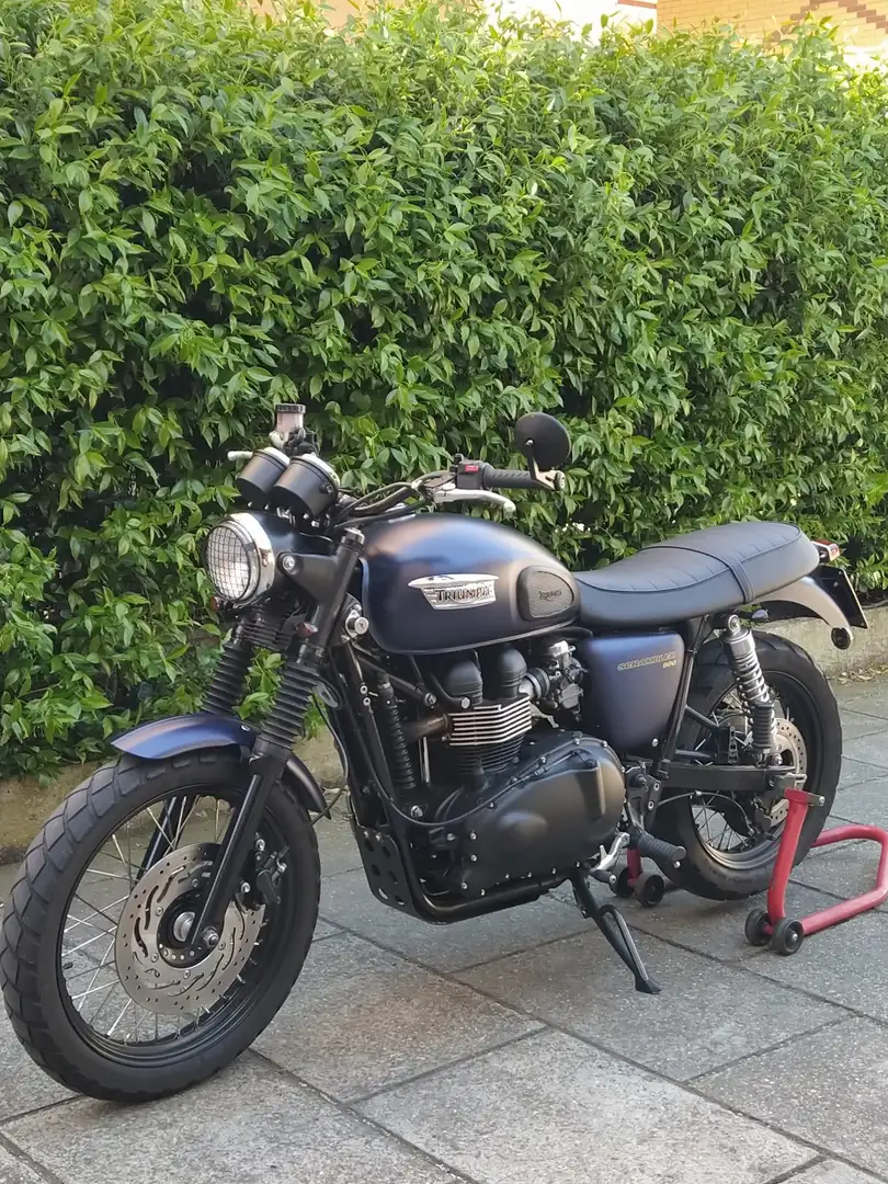 Triumph Scrambler Albastru - 1