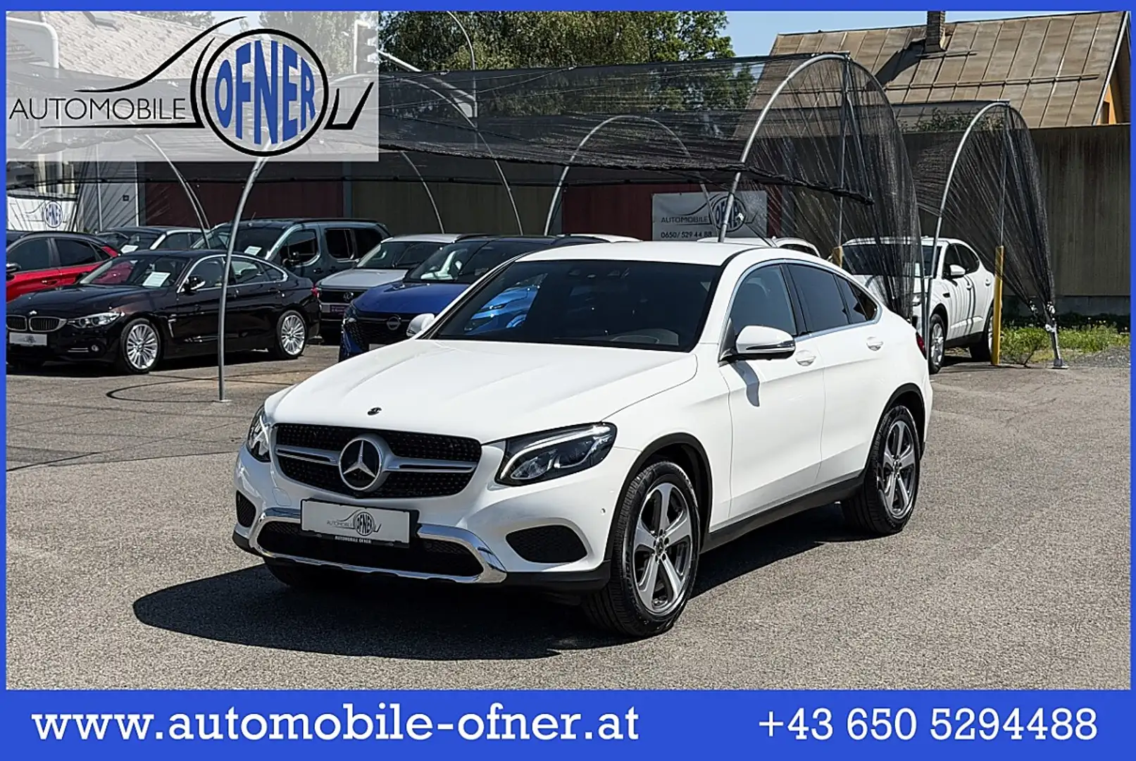 Mercedes-Benz GLC 250 d Coupé 4MATIC Aut. ACC HeadUp AirMatic 360°Kam... Weiß - 1