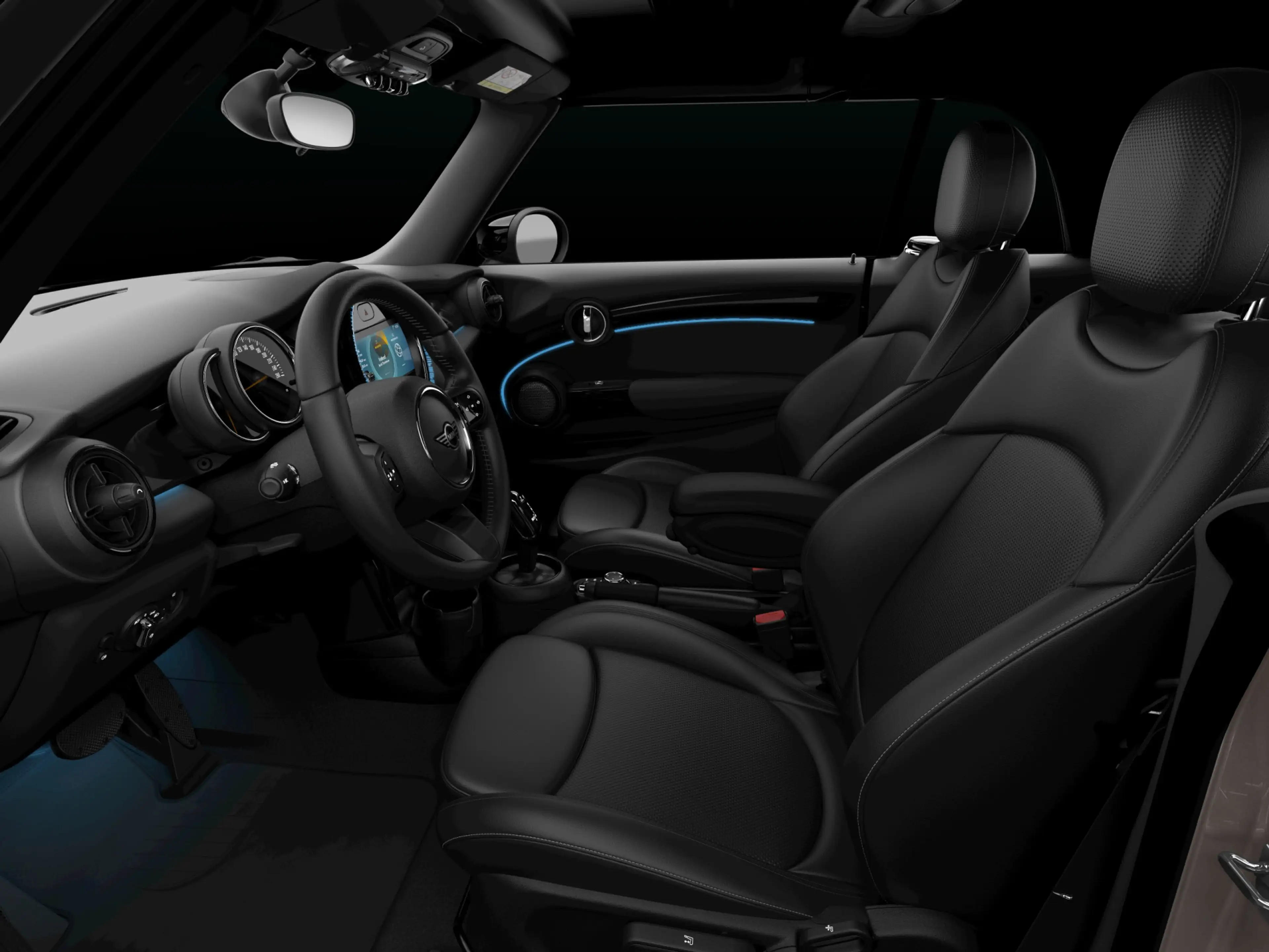 MINI Cooper Cabrio 1.5 Classic Aut. | Navigatie | Leder | PDC | Black — photo 2