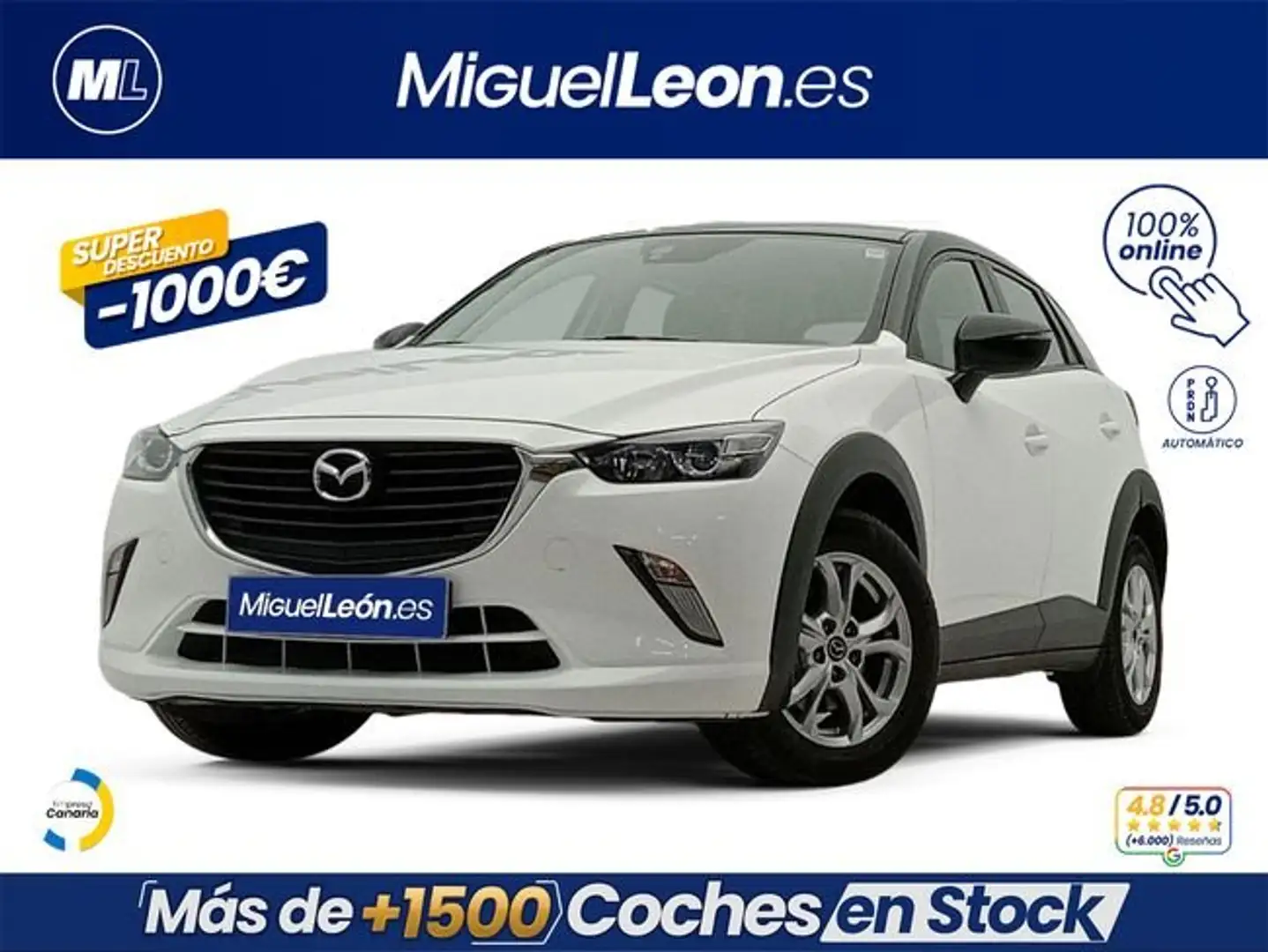 Mazda CX-3 2.0 SKYACTIV GE Luxury 2WD AT Blanco - 1