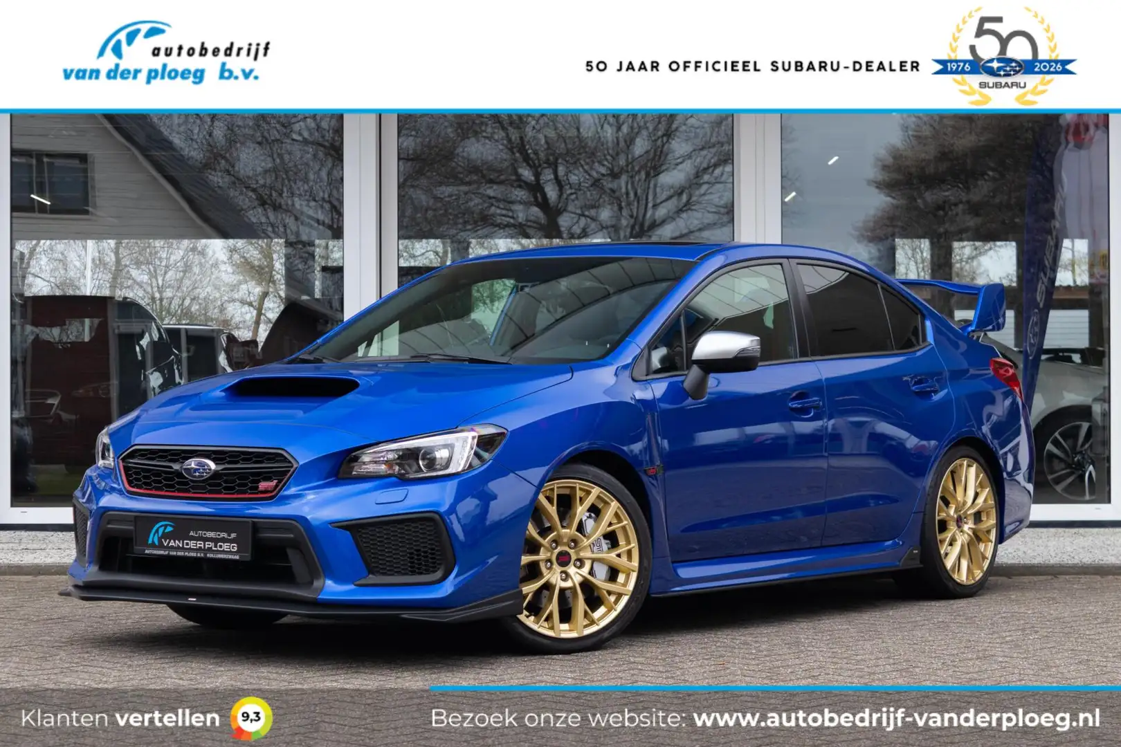 Subaru WRX STI 2.5T 300pk Final Edition Blau - 1