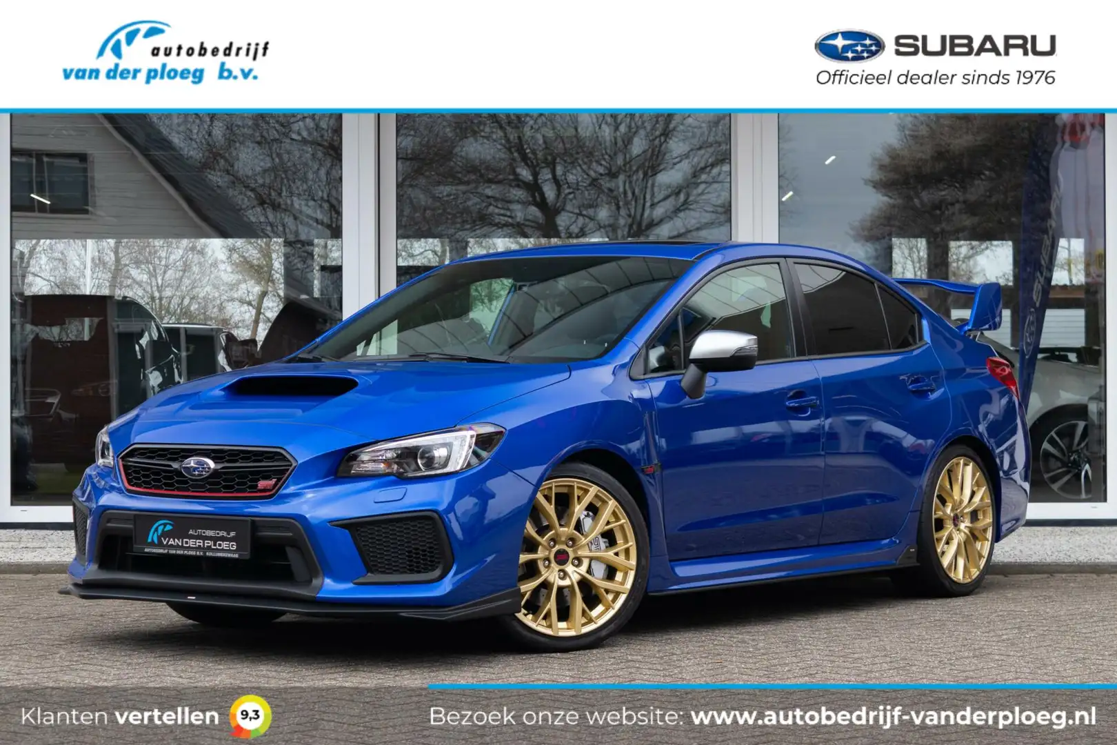 Subaru WRX STI 2.5T 300pk Final Edition Azul - 1