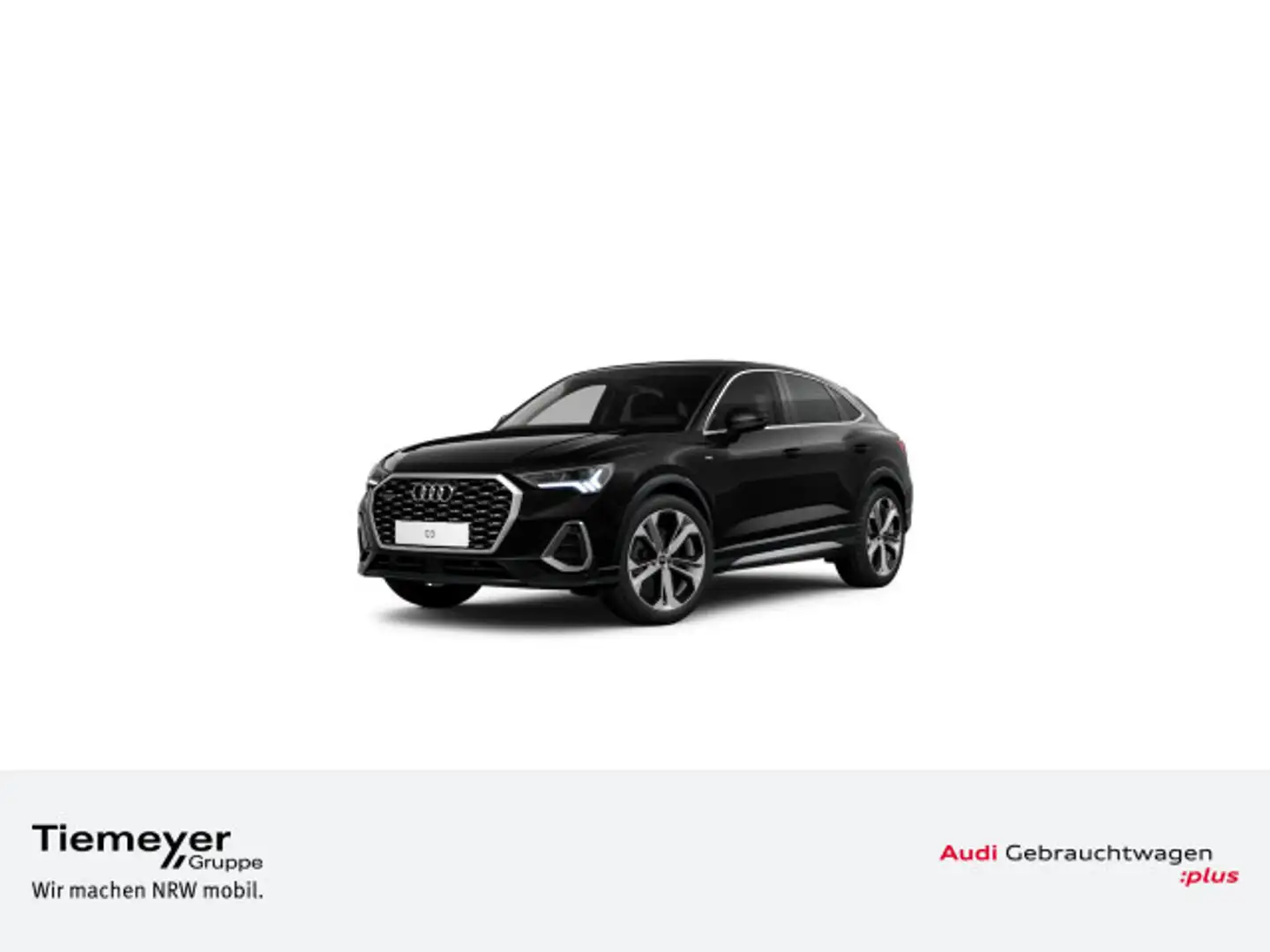 Audi Q3 40 TFSI Q S LINE LM20 AHK ST.HEIZ S Schwarz - 1