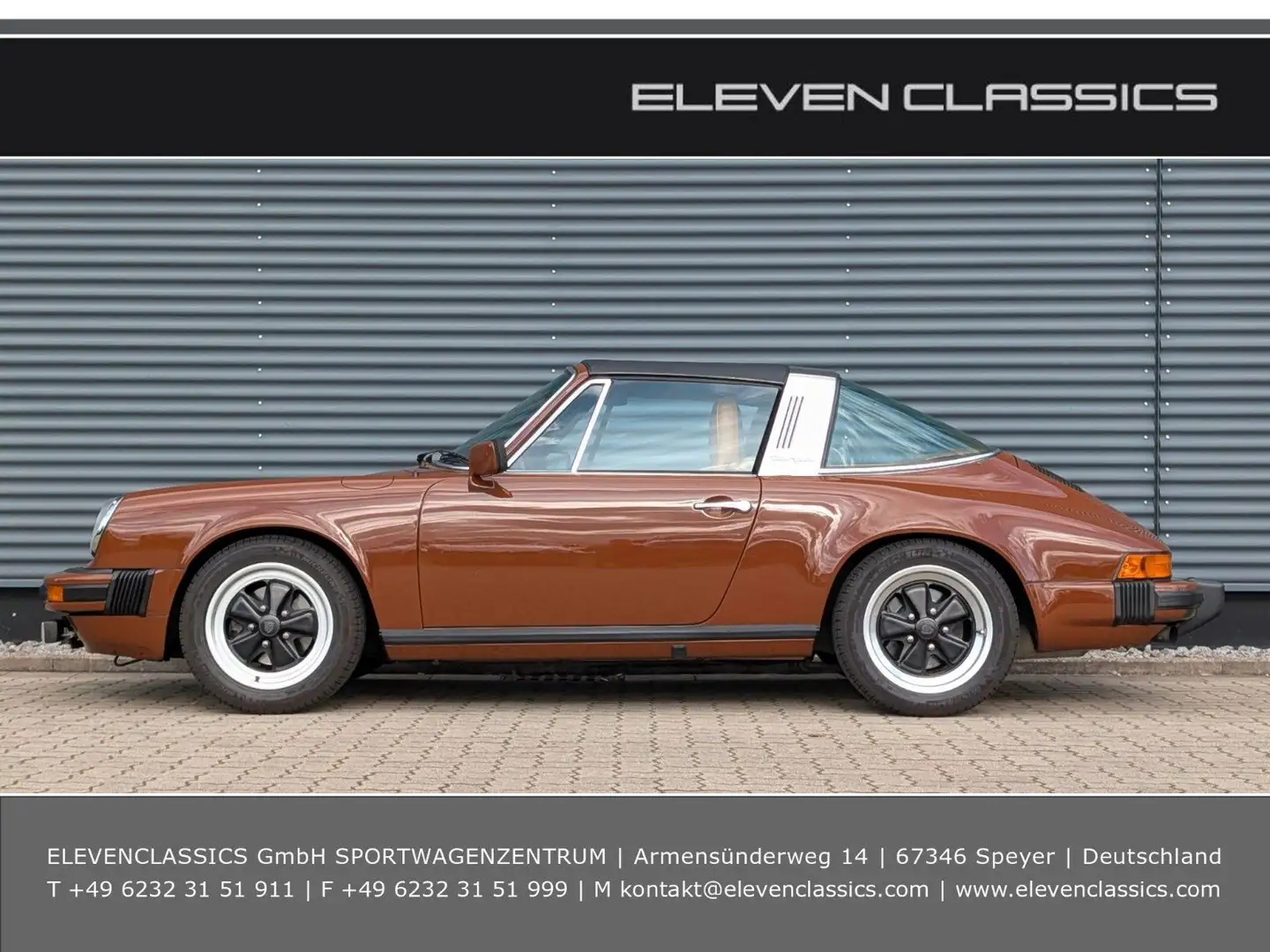 Porsche 911 SC Targa *cockneybrown* Braun - 1