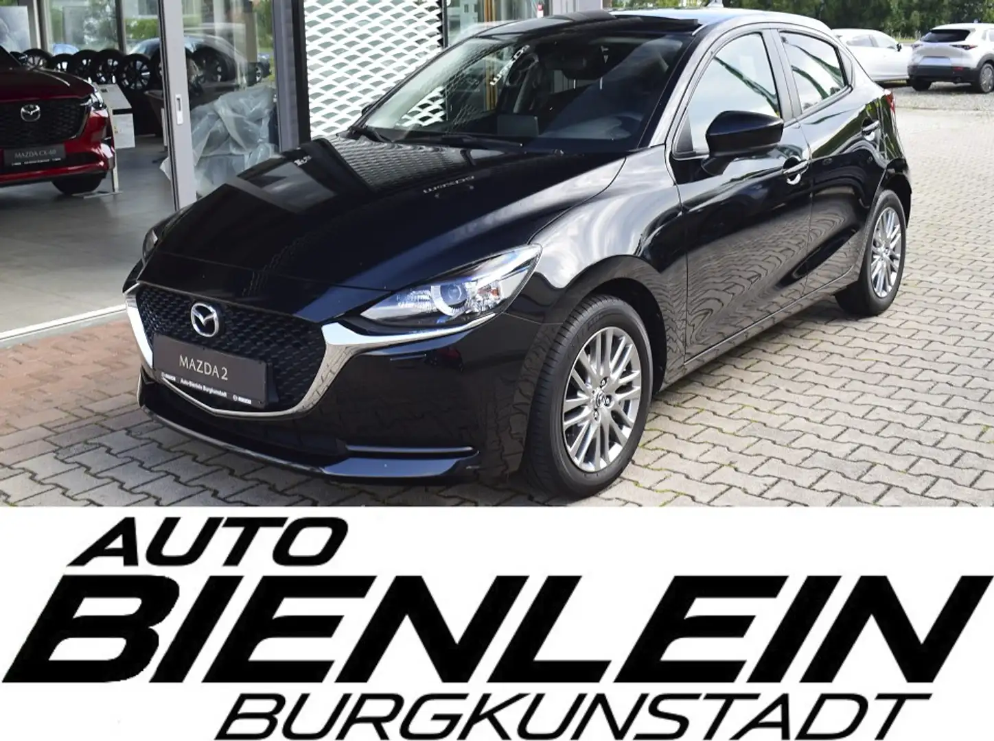 Mazda 2 90PS Kizoku Rückfahrkamera Tempomat Sitzheizung uv Negru - 1