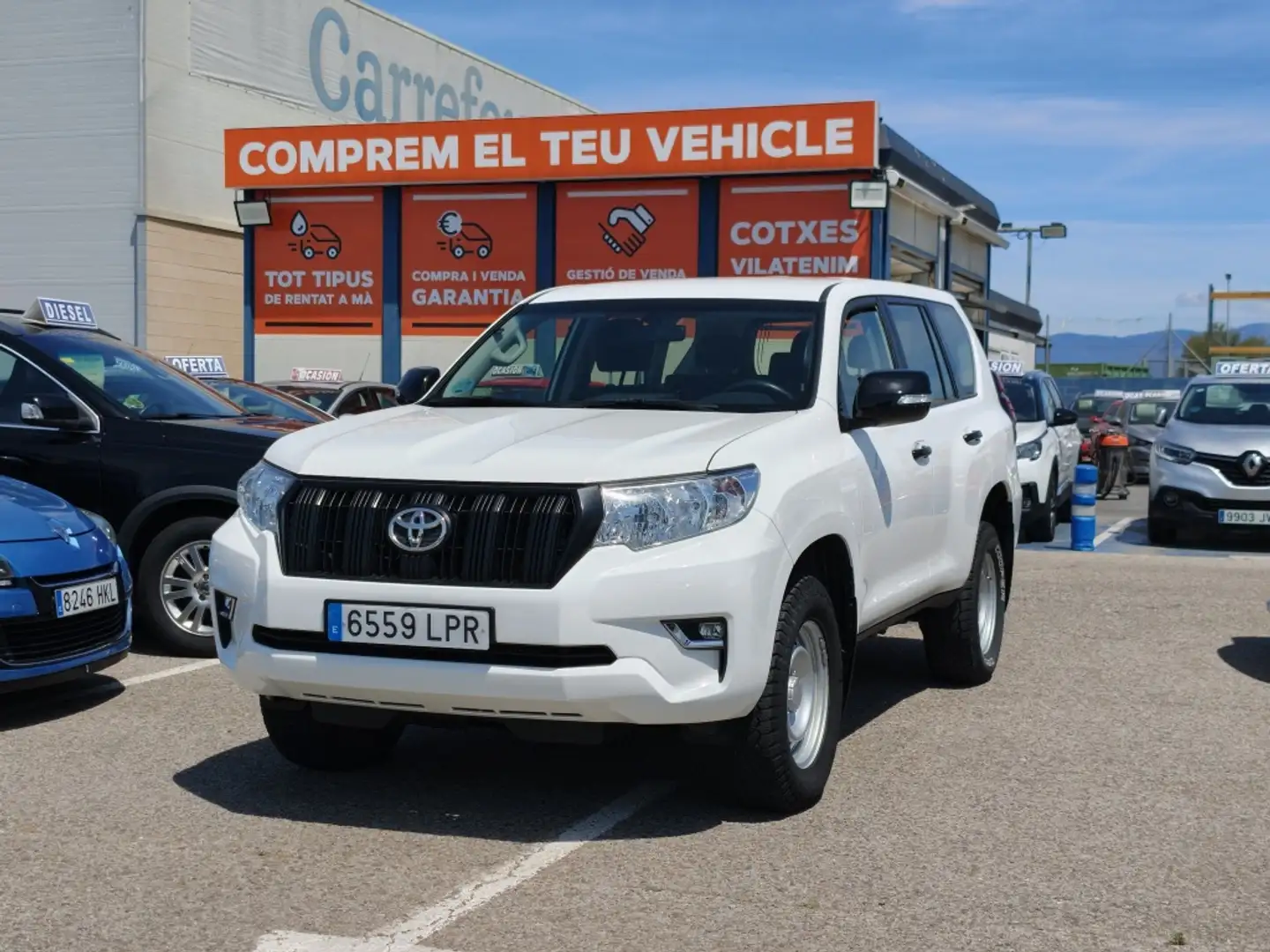 Toyota Land Cruiser D-4D GX 7 plazas Blanco - 1