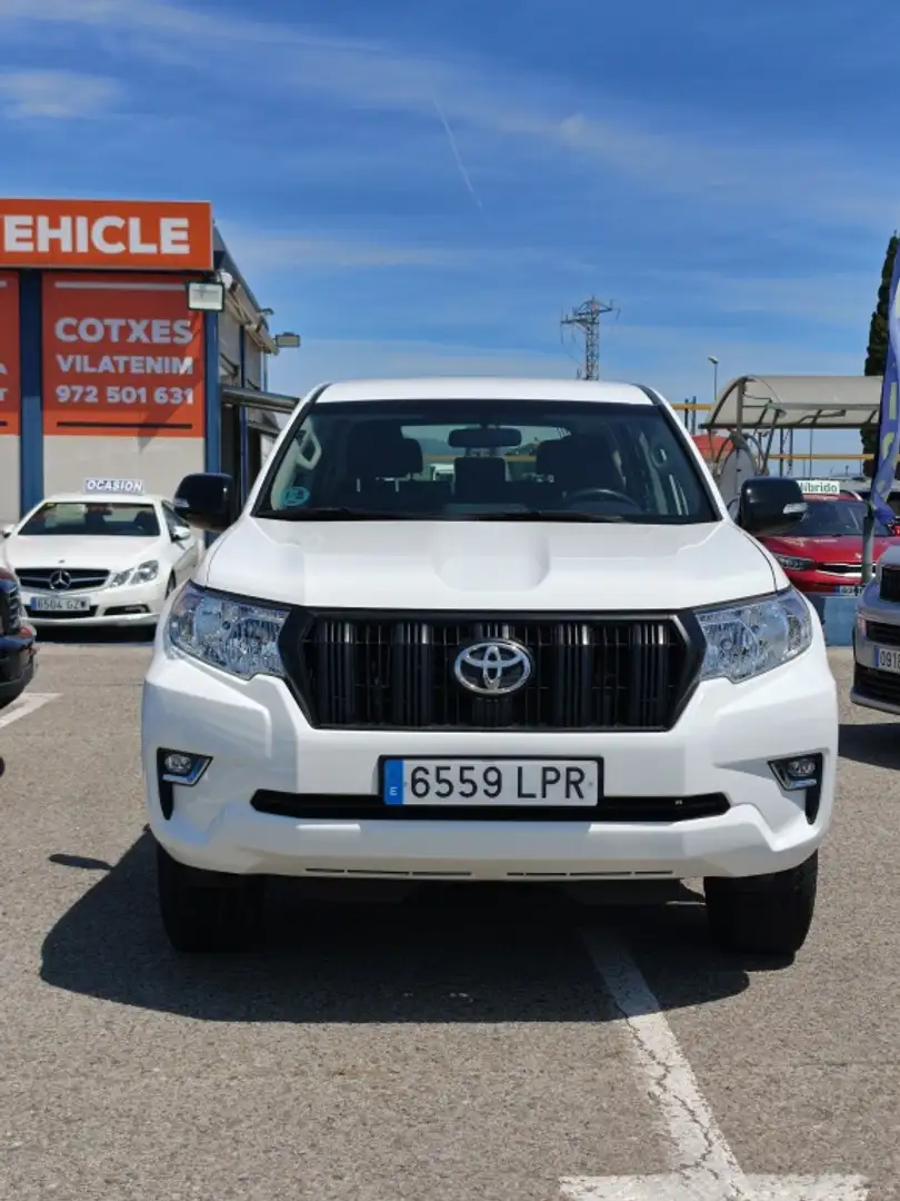 Toyota Land Cruiser D-4D GX 7 plazas Blanco - 2