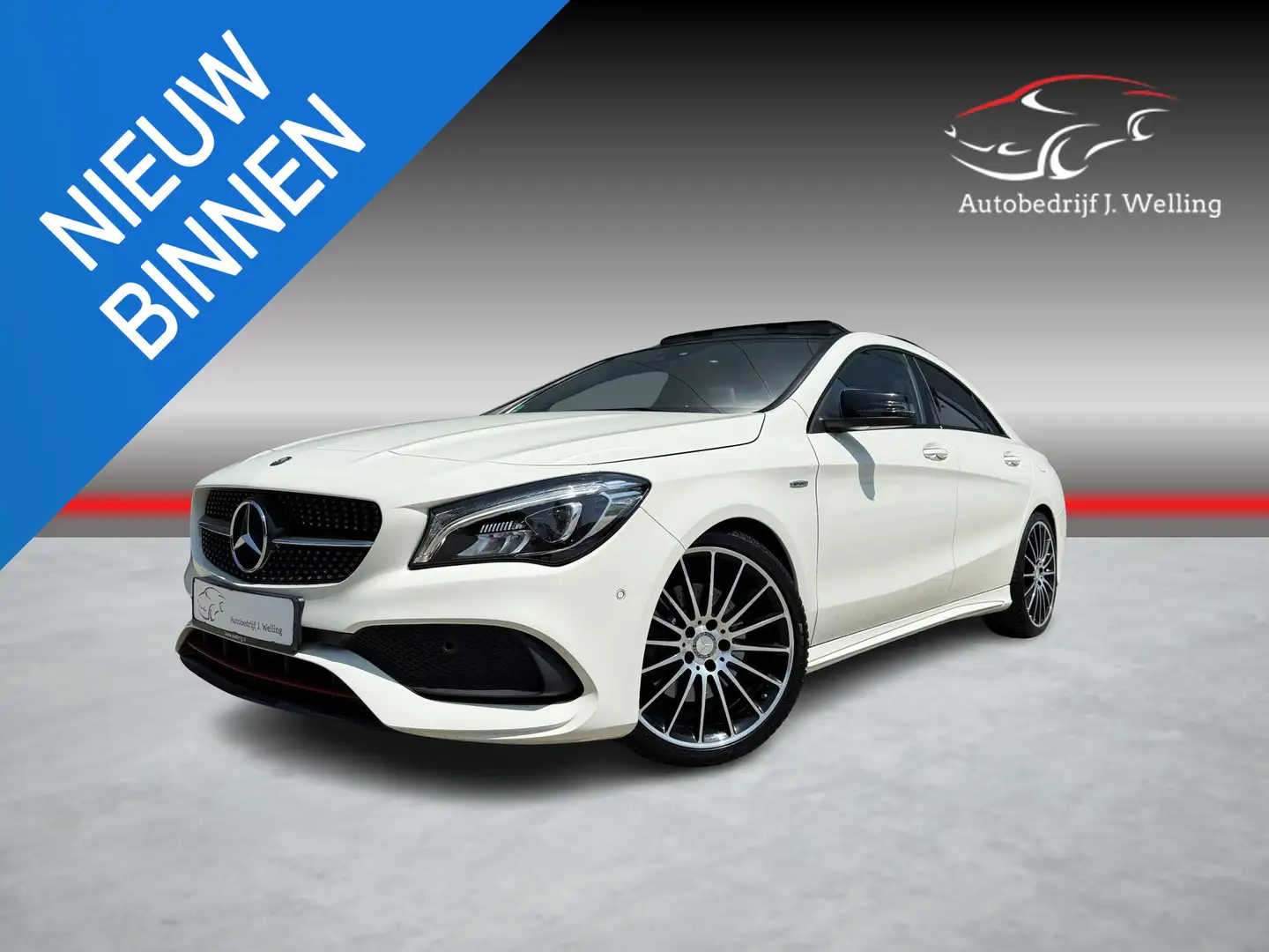 Mercedes-Benz CLA 250 AMG Sport / pano / H&K / 19 inch Blanc - 1