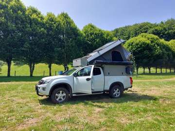 D-Max 2.5 Extended Cab LS met Alu-Cab Canopy Camper (alucab)