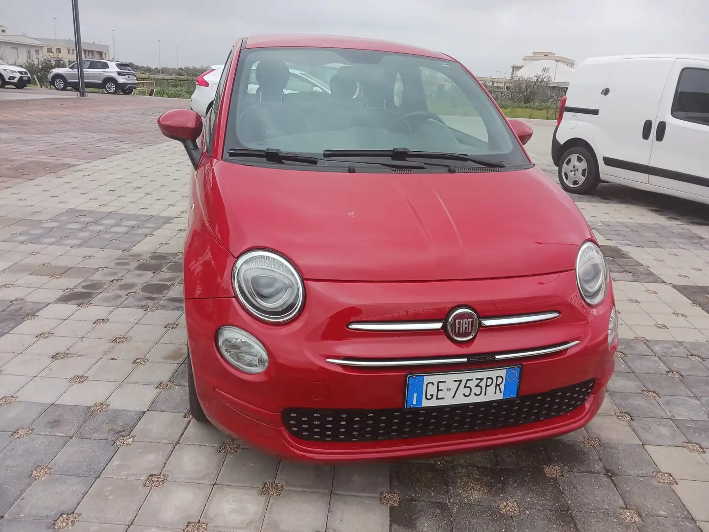 Fiat 500 500 1.0 hybrid Lounge 70cv Rosso - 2