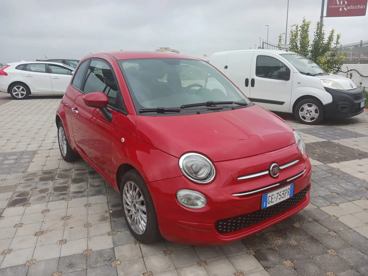 Fiat 500 500 1.0 hybrid Lounge 70cv Rosso - 1