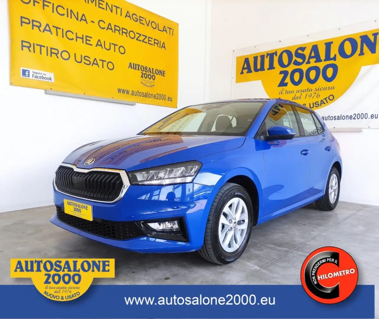 Skoda Fabia 1.0 MPI EVO 80 CV NEOPATENTATO/PREZZO REALE Bleu - 1