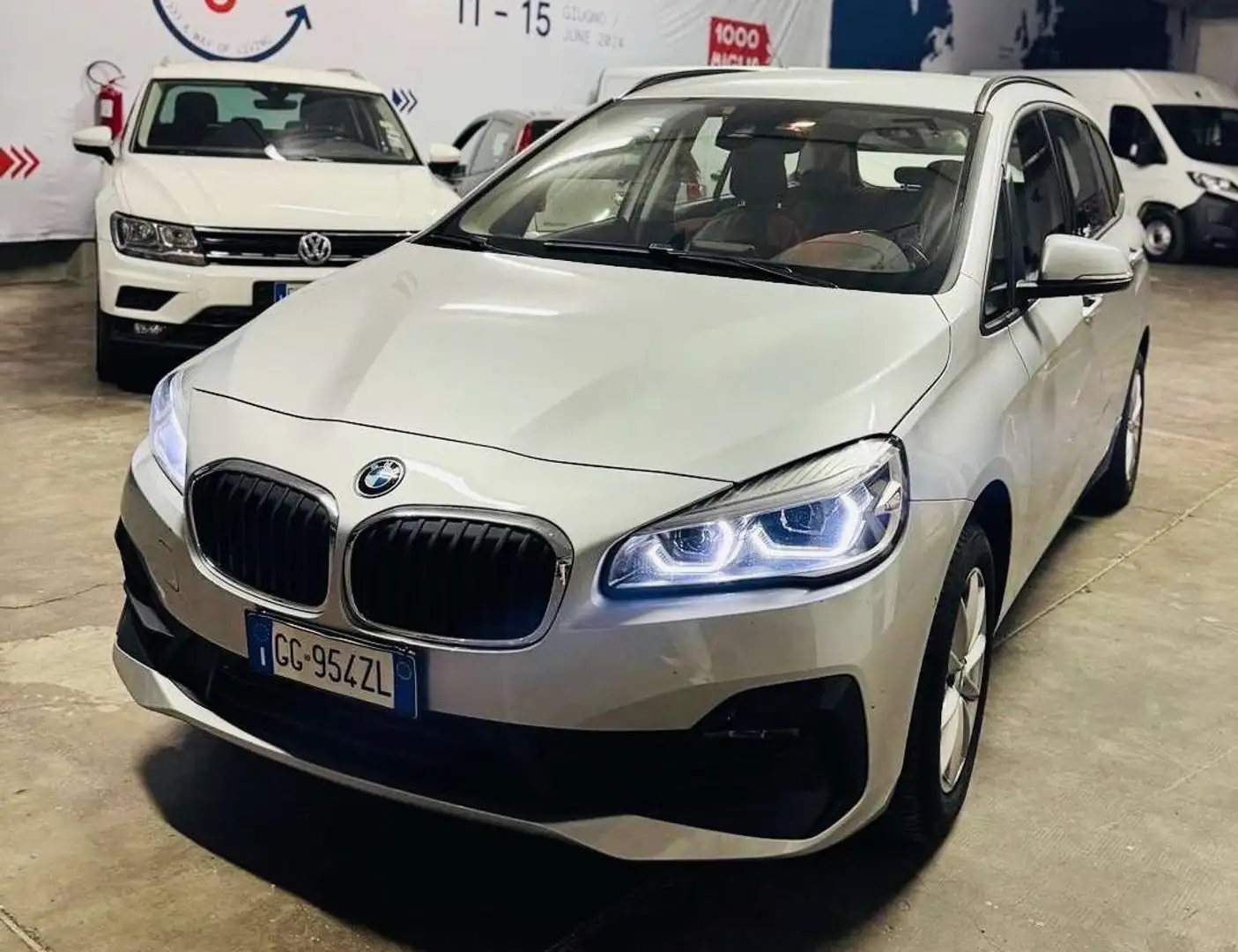 BMW 216 Gran Tourer 7 posti Argent - 1