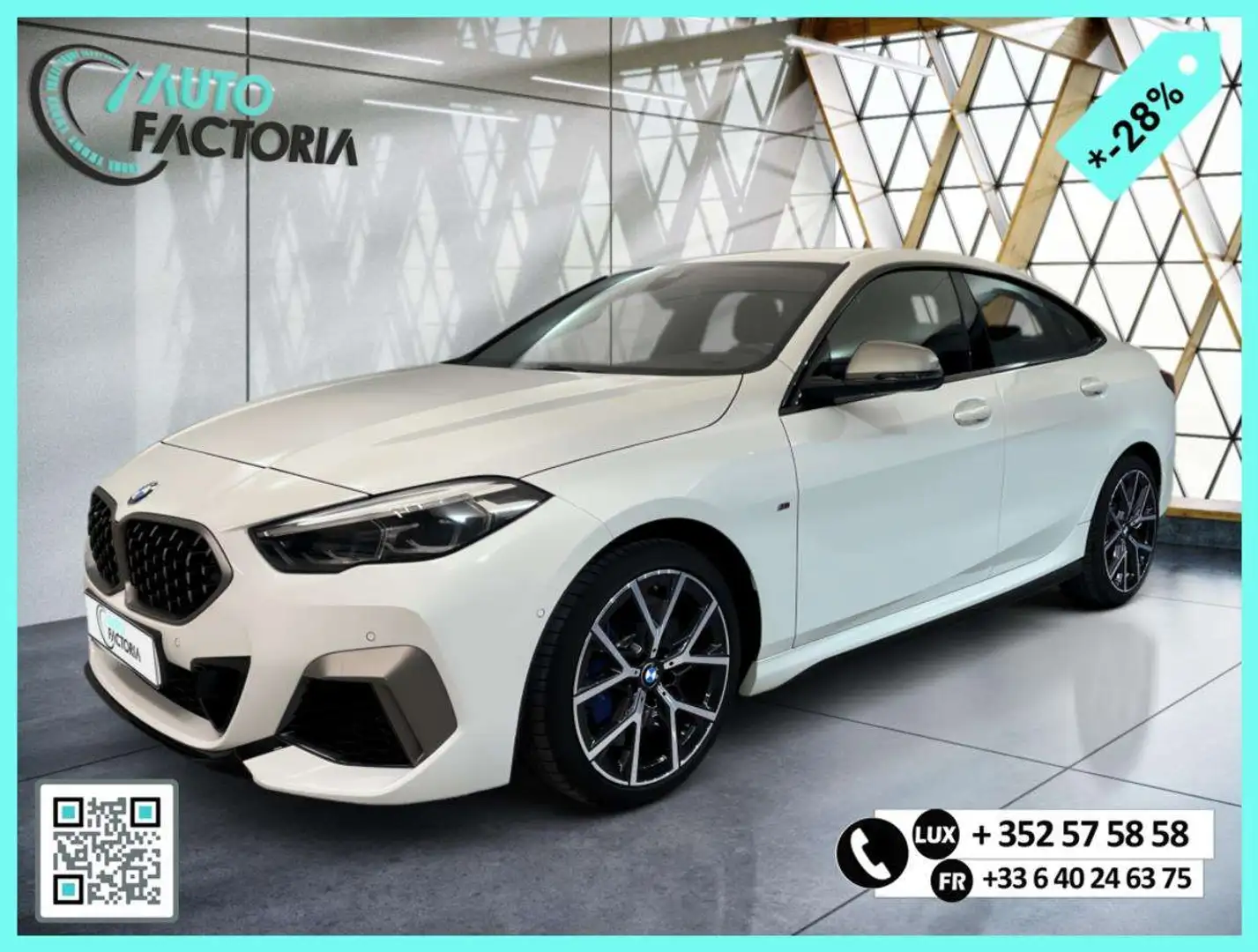 BMW 235 GC -28% M235I 306cv BVA8 4x4 +GPS+CAM+LED+Options Beige - 1