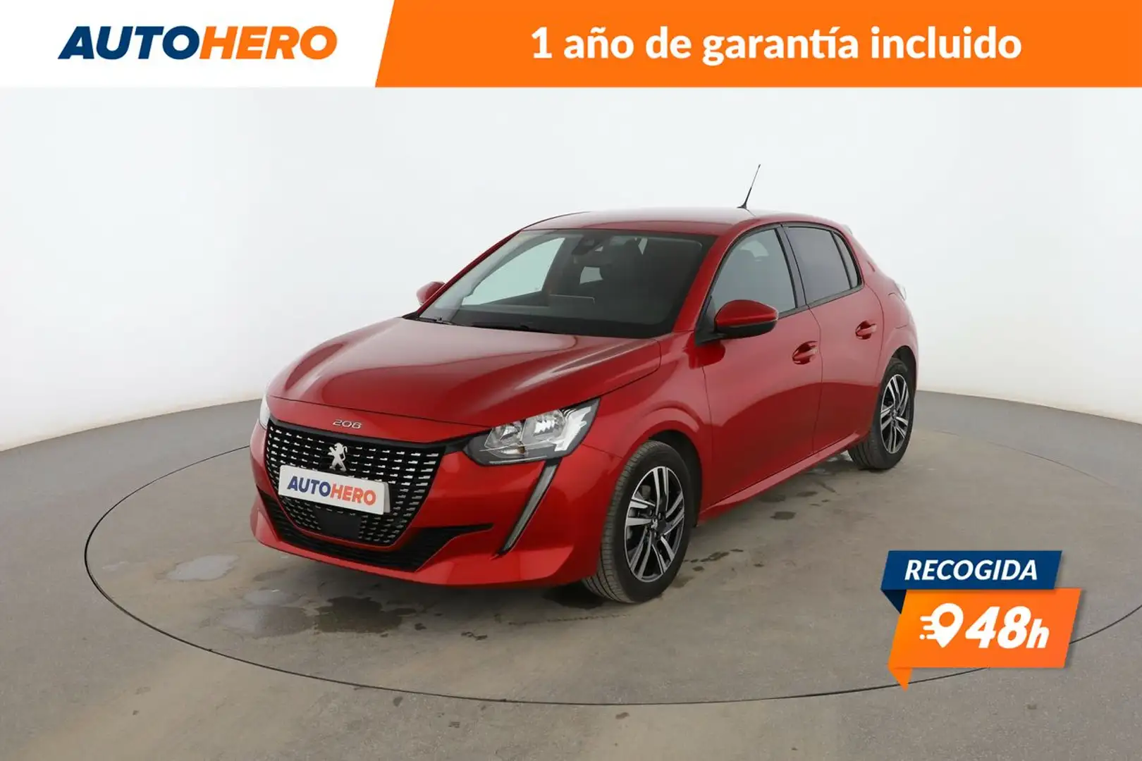 Peugeot 208 1.2 Puretech S&S Allure 100 Rojo - 1