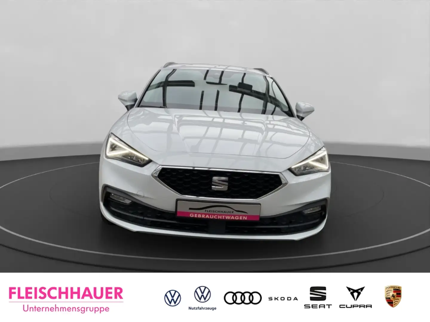 SEAT Leon Sportstourer Style 2.0 TDI EU6d LEONSP2,0 TDISTYLE Weiß - 2