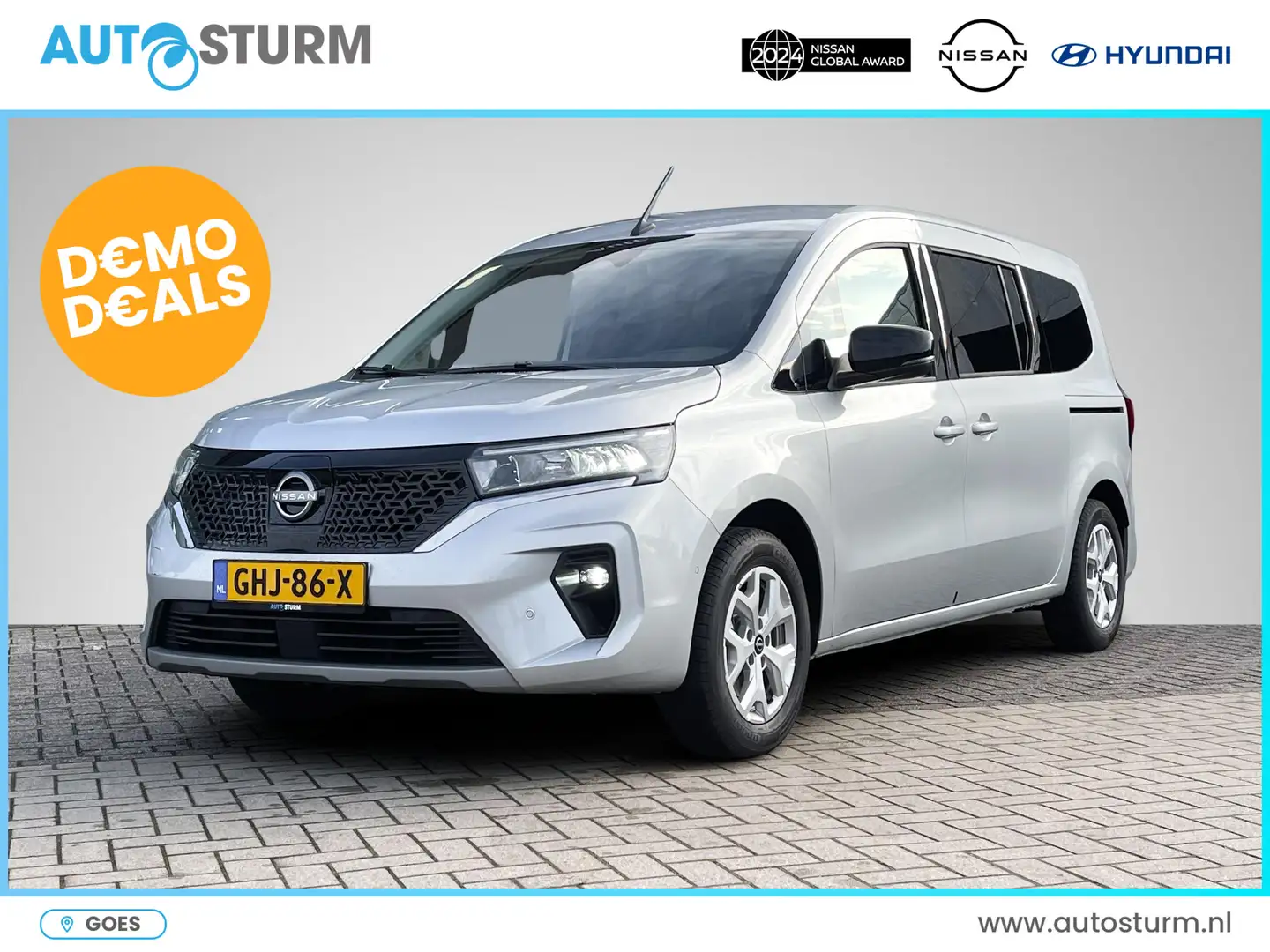 Nissan Townstar Evalia N-Connecta L2 45 kWh 7-Persoons | Trekhaak Argent - 1