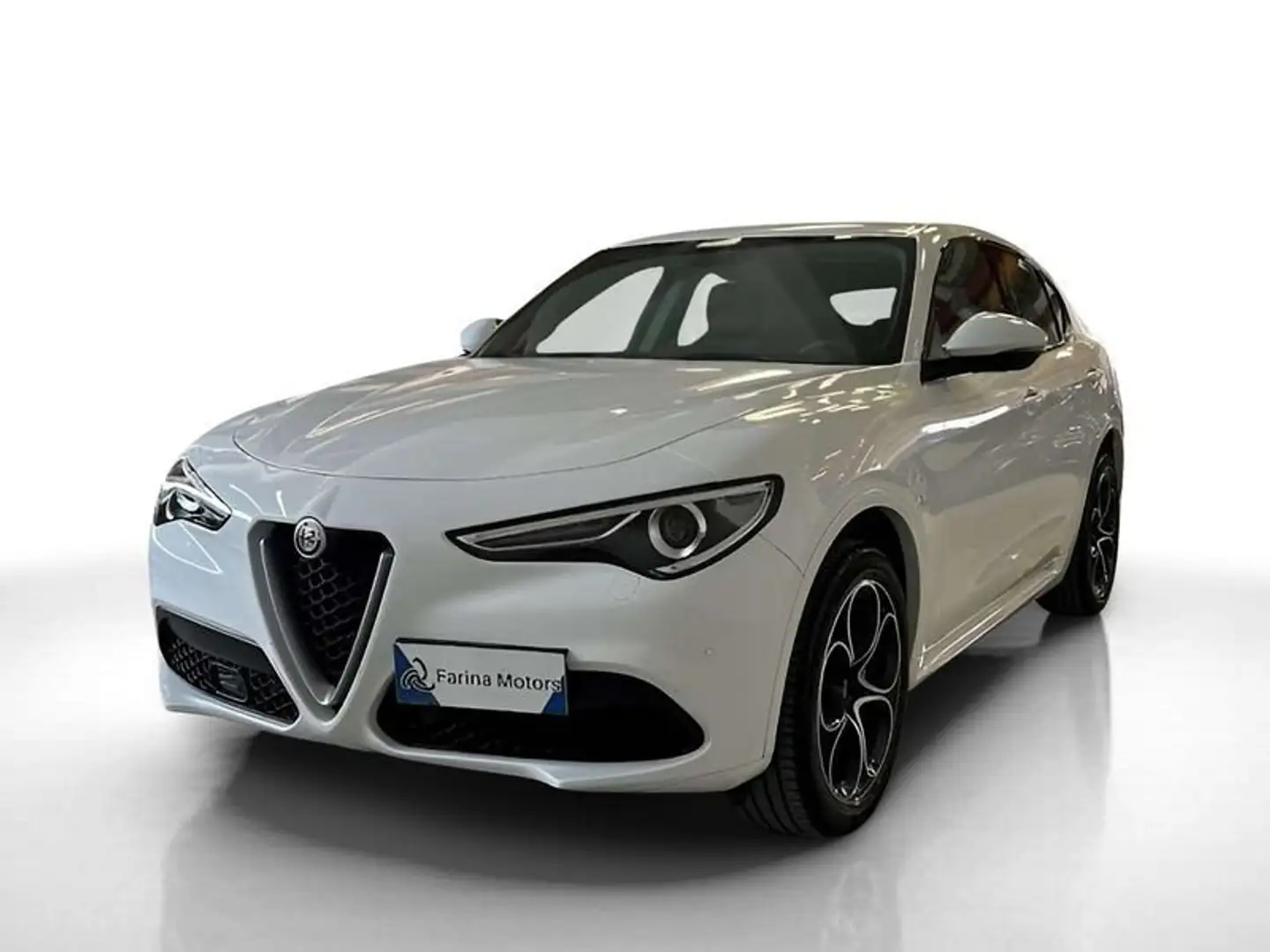 Alfa Romeo Stelvio 2.0 Turbo 280 CV Q4 Executive - UNIPROP. - Cam - Bianco - 1