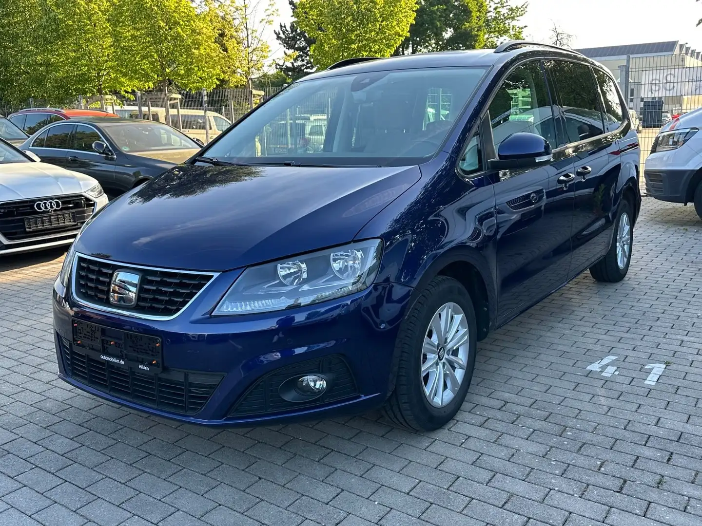 SEAT Alhambra Style 2.0 TDI*7-Sitz*AHK*ACC*SpurA*KAM Bleu - 2