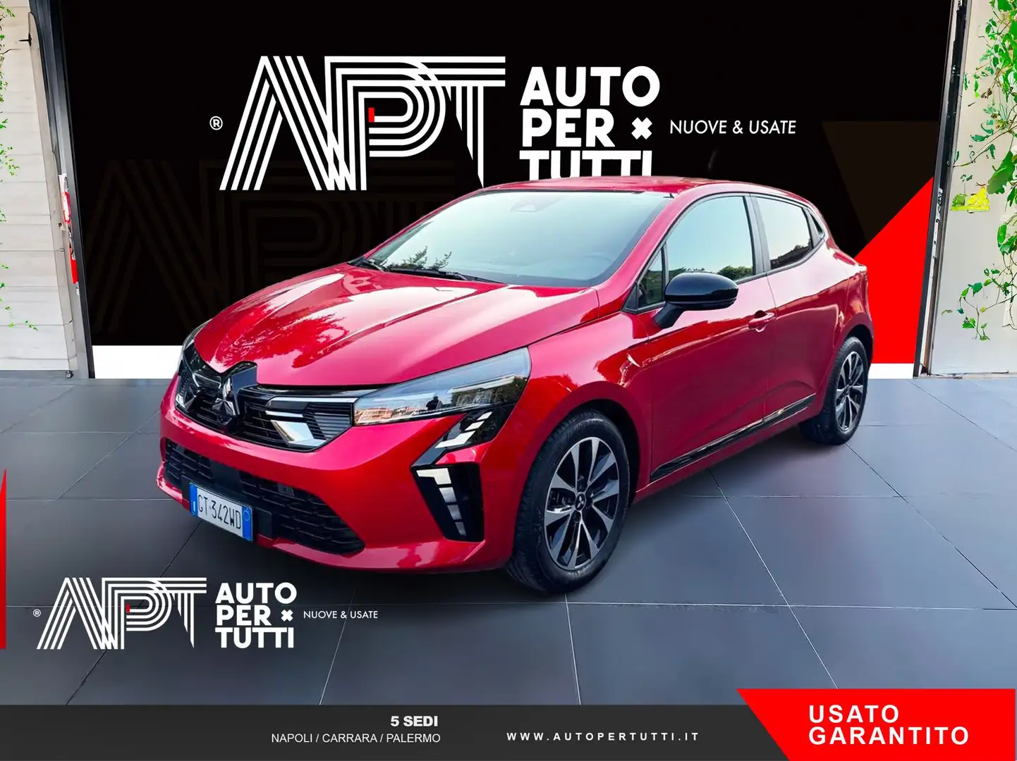 Mitsubishi Colt Colt 1.0 turbo Invite Rosso - 1