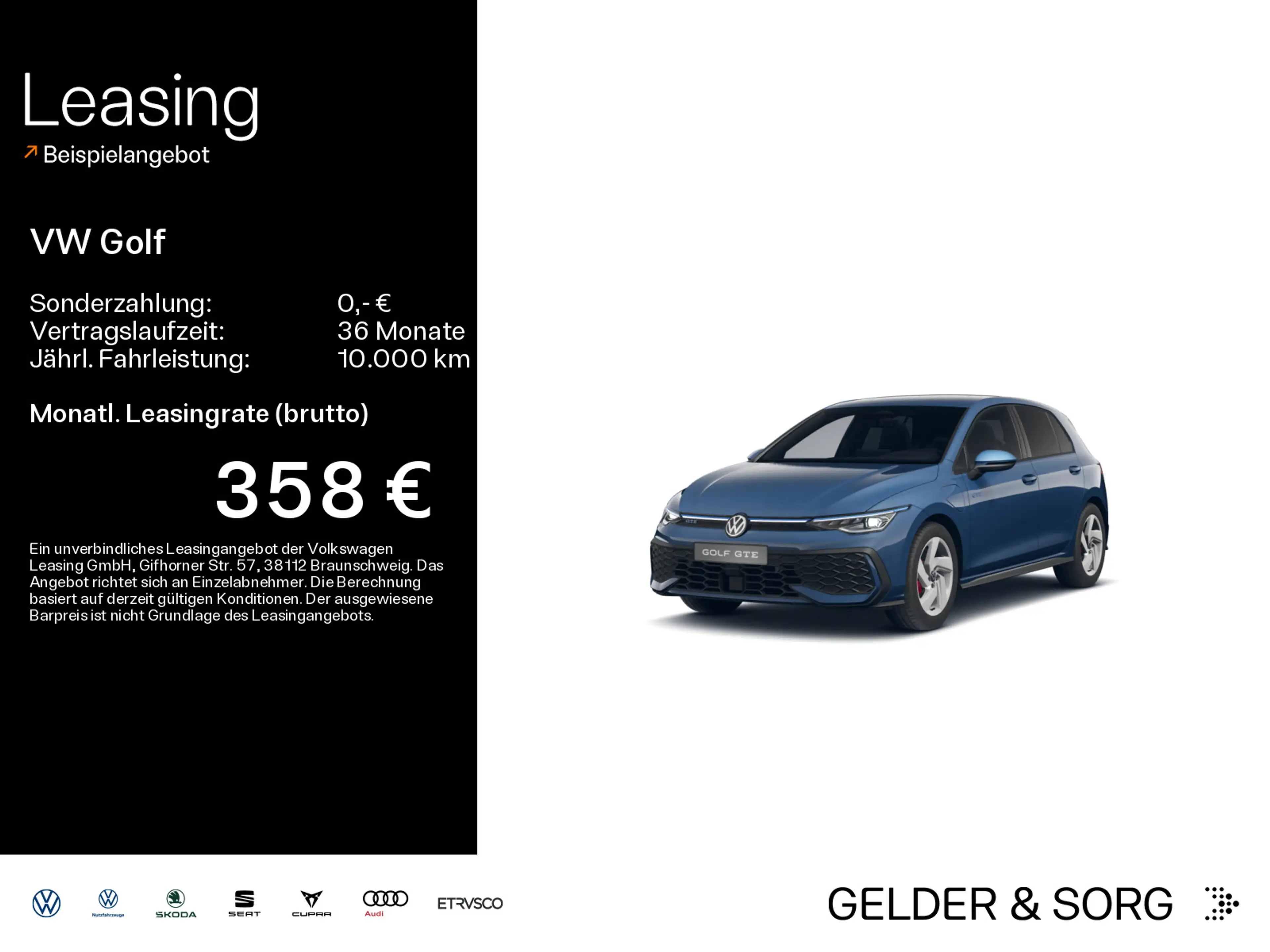 Volkswagen Golf GTE GTE 1.5 eHybrid RFK*Matrix*ACC*AHK*HuD*DAB+