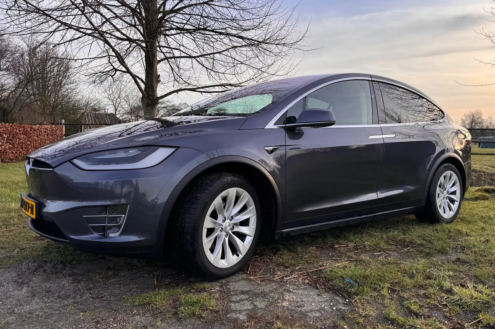Tesla Model X 90D Base Grey - 1
