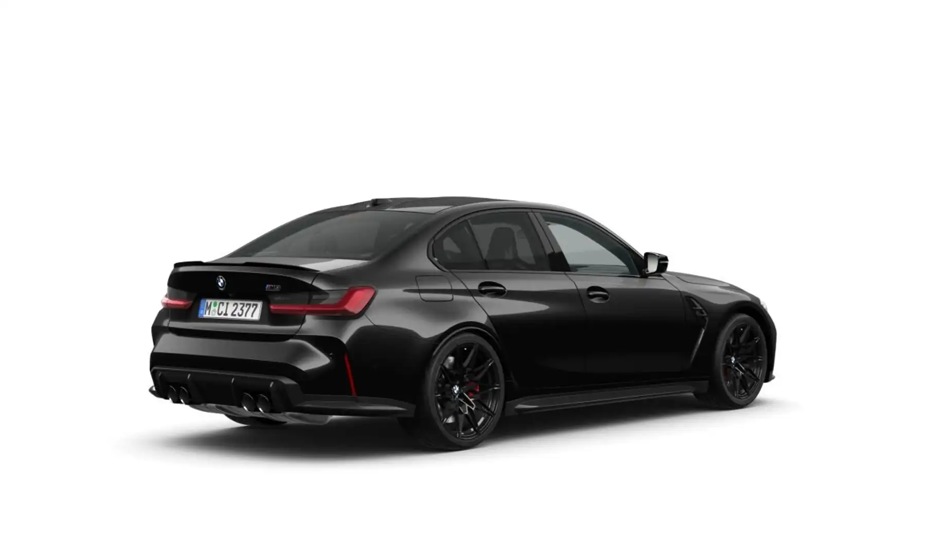 BMW M3 Competition M xDrive *Carbon Schalensitze* Schwarz - 2