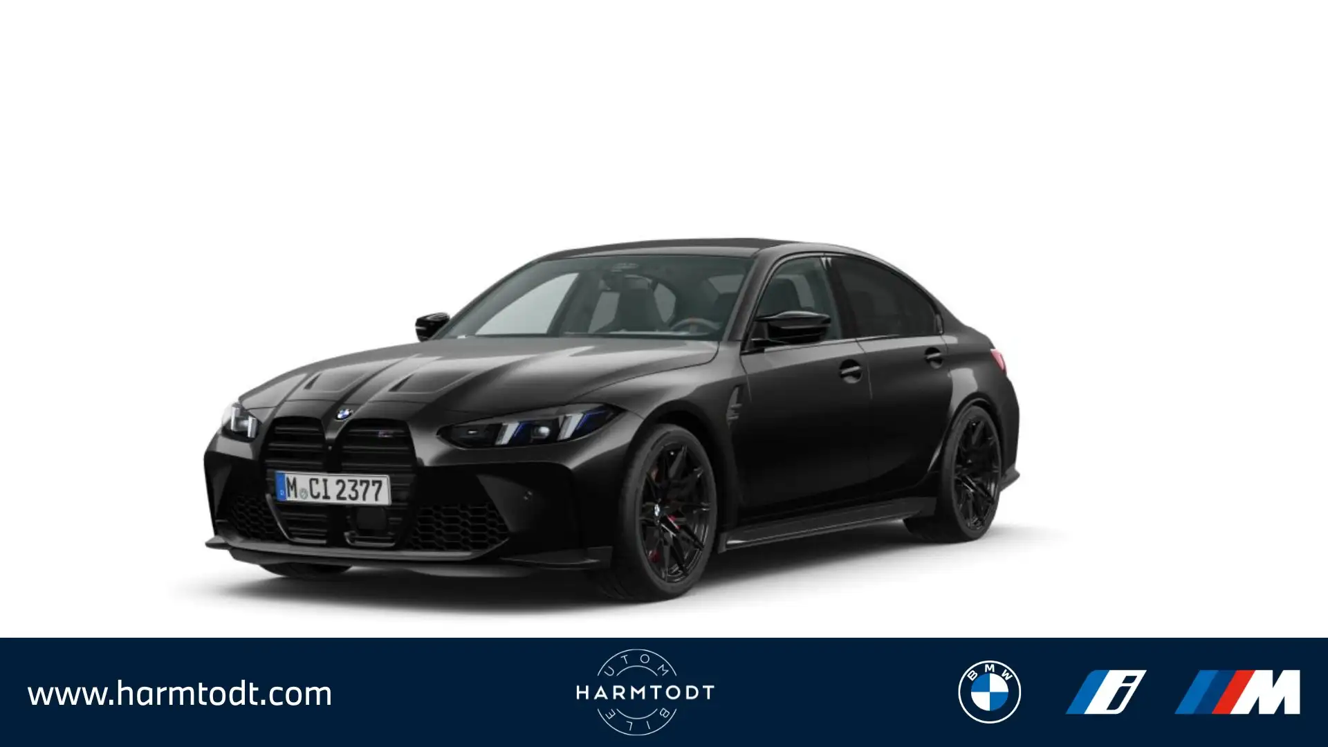 BMW M3 Competition M xDrive *Carbon Schalensitze* Schwarz - 1