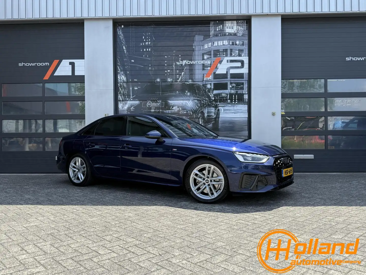 Audi A4 Limousine 2.0 TFSI | S line|Schaalstoel|Competitio Blauw - 2