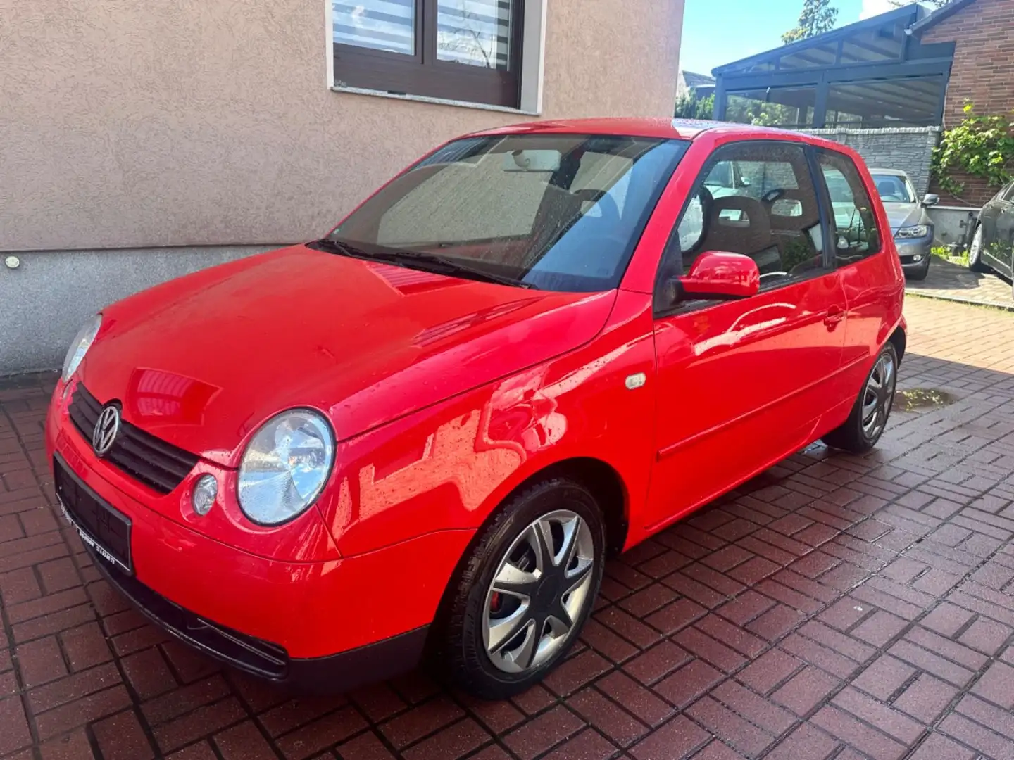 Volkswagen Lupo 1.4i 1.HAND+TÜV 02/27+ EFH Rojo - 1
