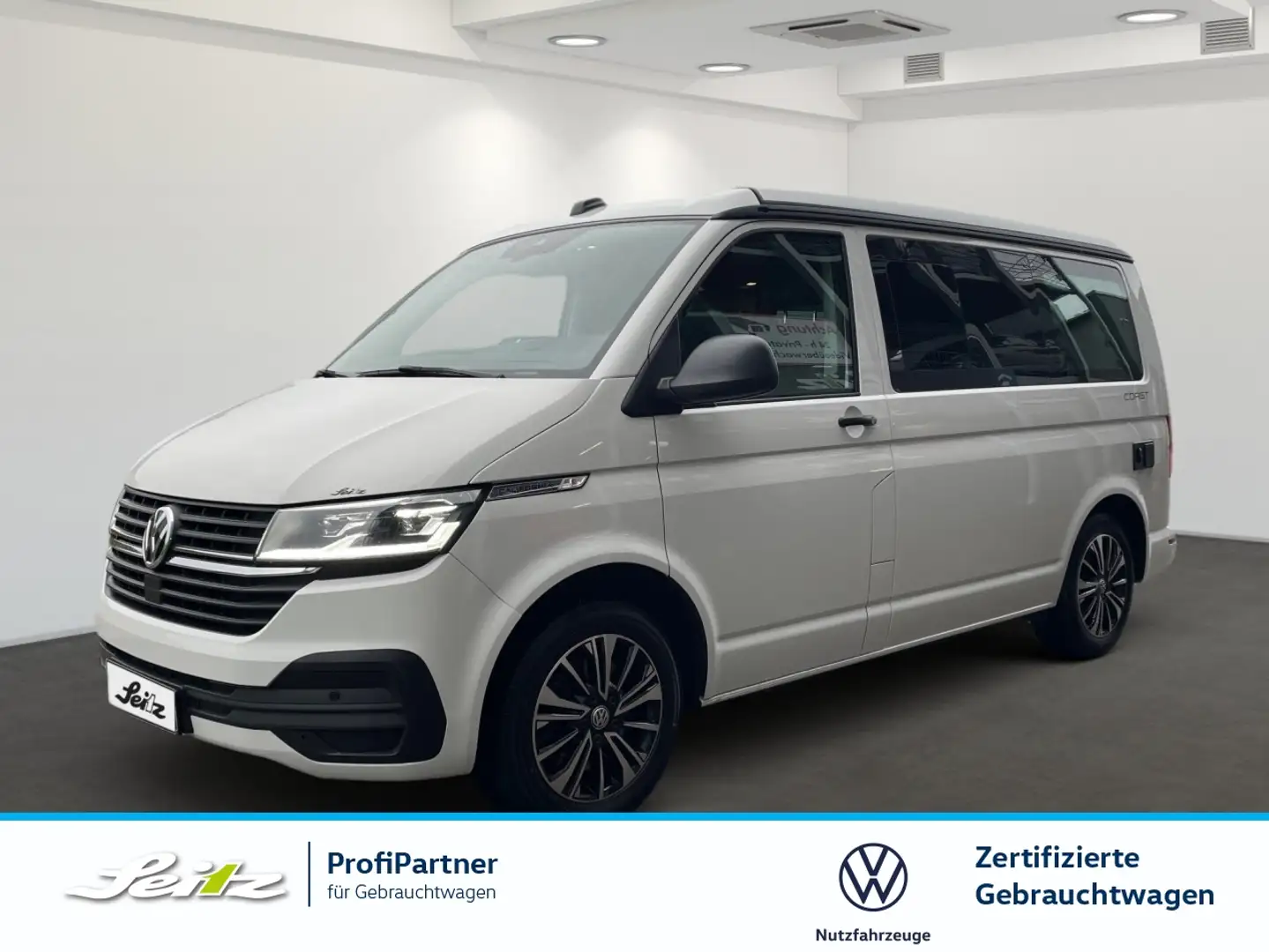 Volkswagen T6.1 California 2.0 TDI KR 4M Coast *AHK*STANDH*LED*KAMERA* Fehér - 1