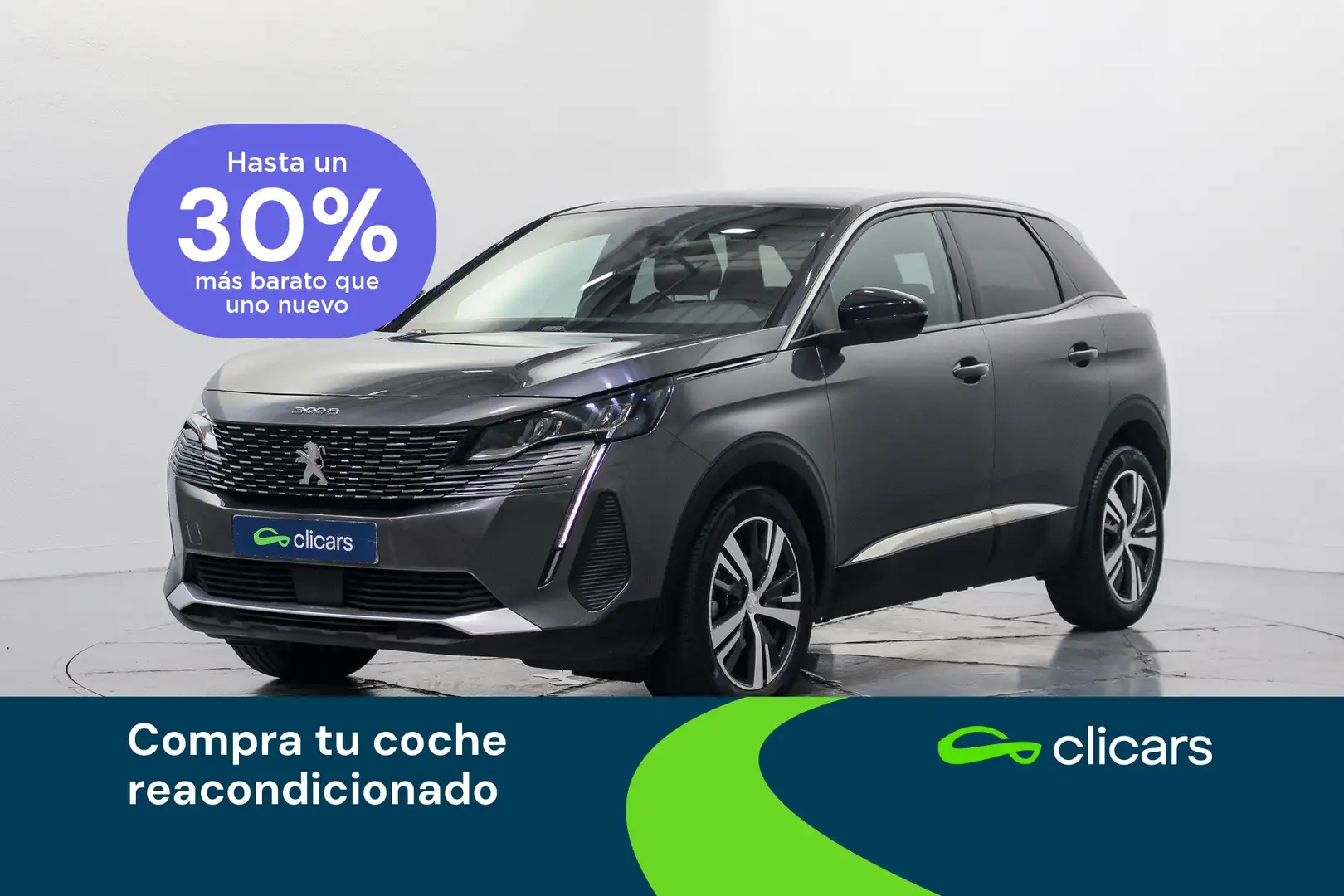 Peugeot 3008 1.2 S&S PureTech Allure Pack EAT8 130 Grau - 1