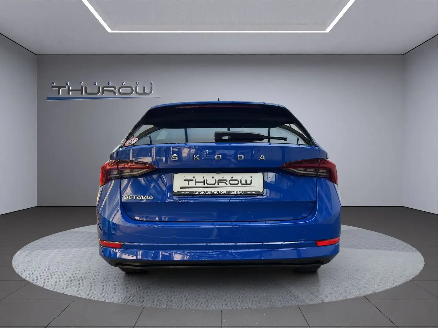 Skoda Octavia 2.0 TDI First Edition DSG Navi LED AHK Bleu - 2