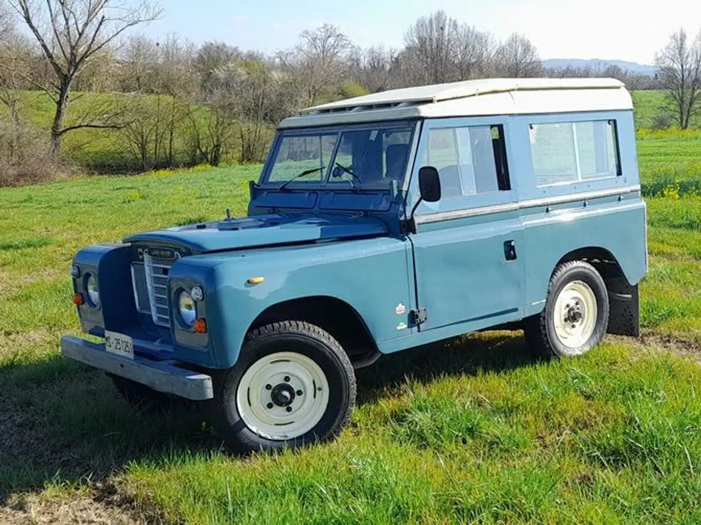 Land Rover Series Blauw - 2