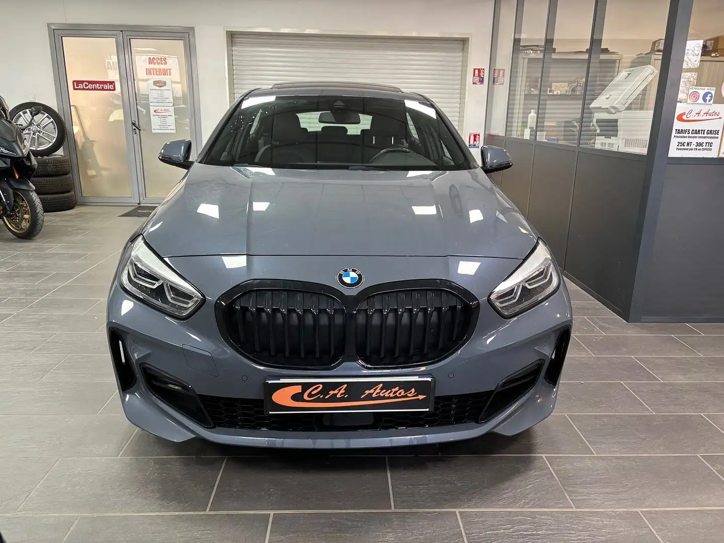 BMW 120 (F40) 120IA 178CH M SPORT DKG7 Gris - 2