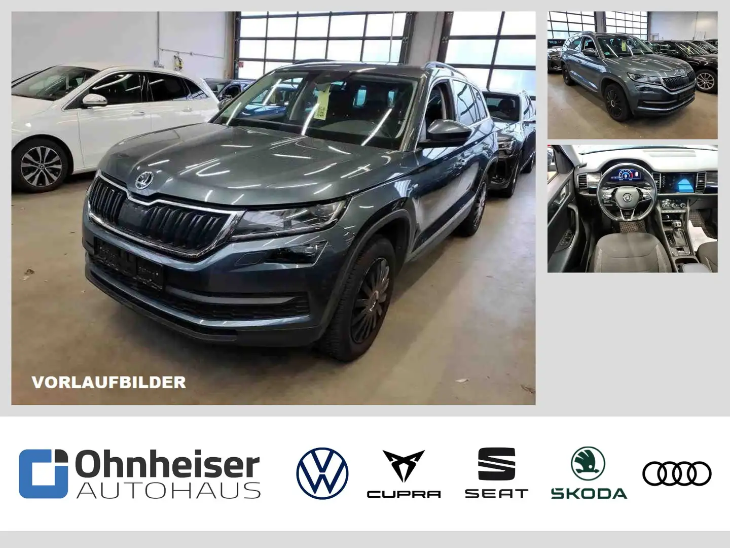 Skoda Kodiaq 2.0 TSI DSG Drive 4x4 PANO*AHK*CANTON*RFK*S Grau - 1