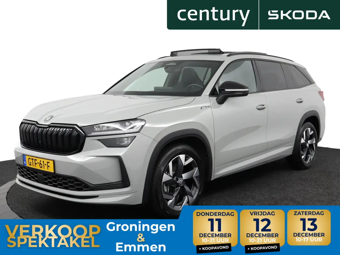 Skoda Kodiaq 1.5 TSI 150Pk Automaat MHEV Sportline Business 7p Grijs - 1