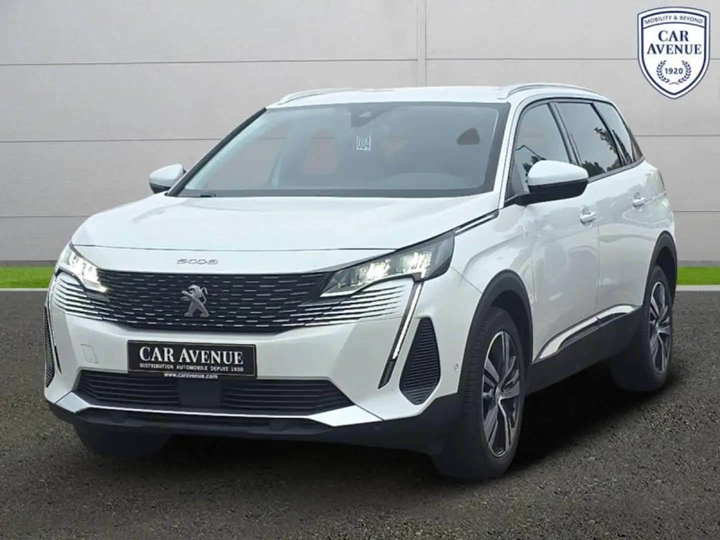 Peugeot 5008 1.5 BlueHDi 130ch S\u0026S Allure Pack EAT8 Blanc - 1