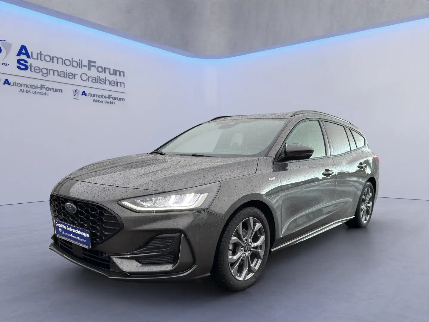 Ford Focus Turnier ST-Line 1.0 EcoBoost *iACC*LED* Gris - 2