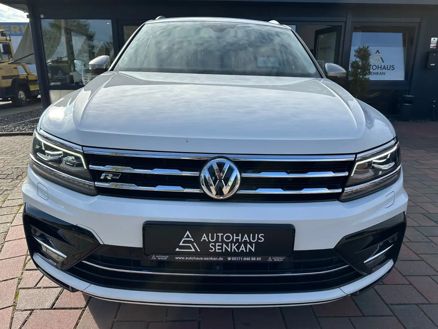 Volkswagen Tiguan Allspace R-LINE*PANO*AHK*R-CAM*HUD* Blanc - 2