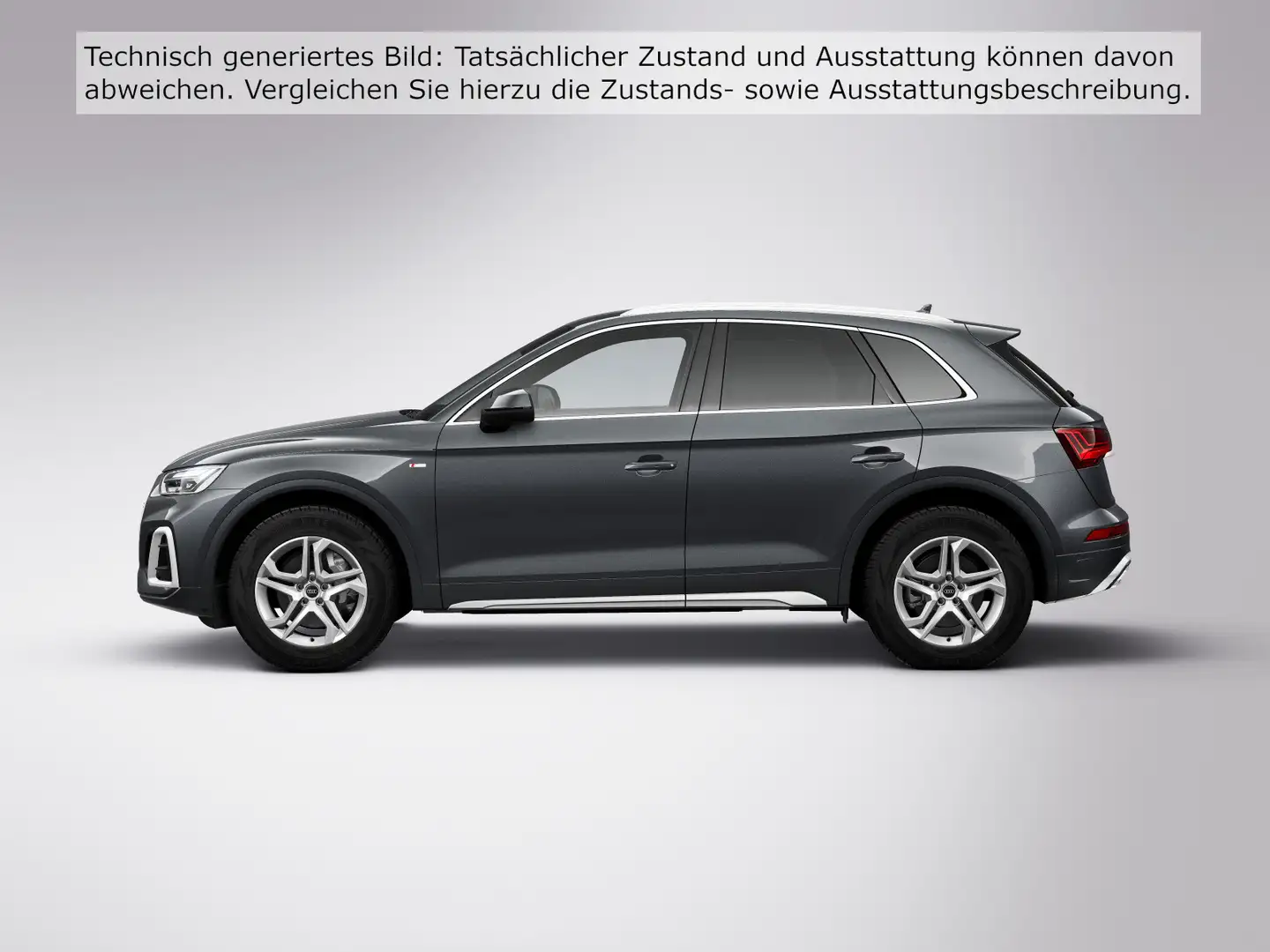 Audi Q5 S-Line 40 TDI quattro MMI SHZ KAM SOUND Grau - 2