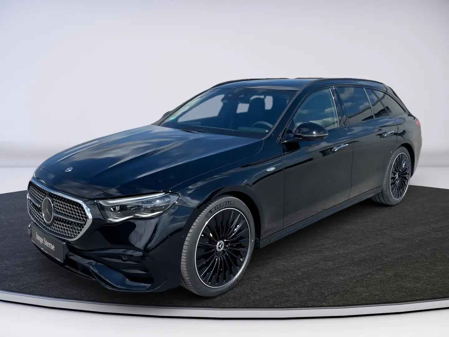 Mercedes-Benz E 300 de T AMG Line Burmester AHK Schwarz - 2
