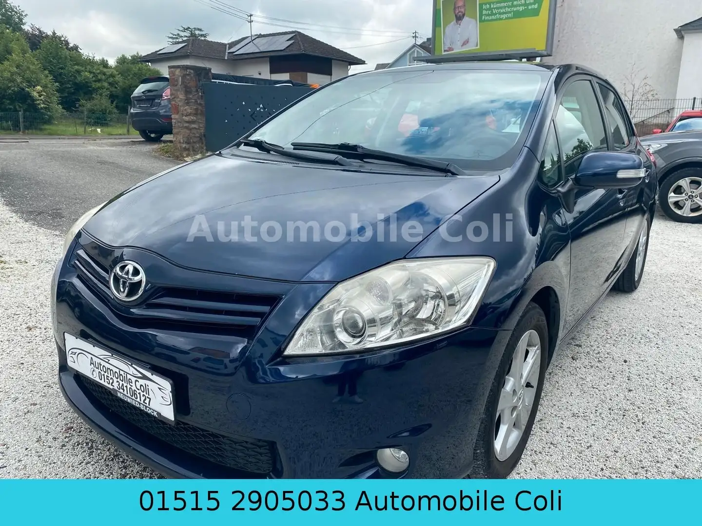 Toyota Auris Edition+1HD+Klimaautomatik+Euro 5 Blau - 1