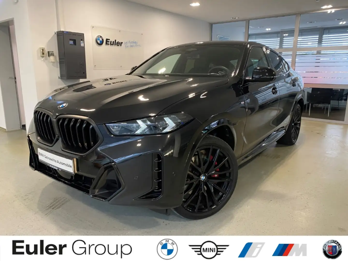 BMW X6 xDrive 30d M Sportpaket Panor Navi LED HK Soundsy Schwarz - 1