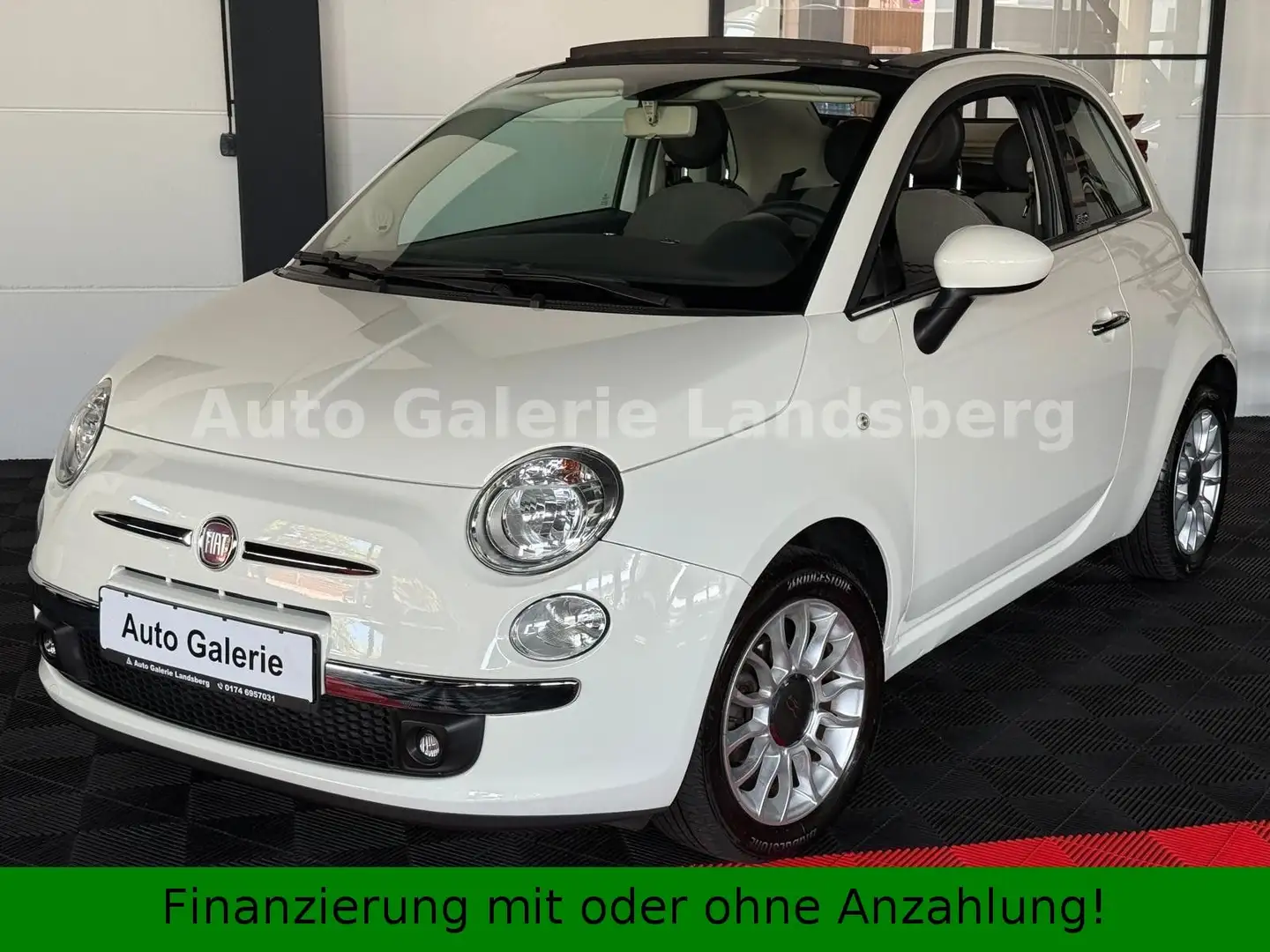 Fiat 500 C Lounge*Cabrio*1. Hand*PDC'*Bluetooth*Klima* Weiß - 1