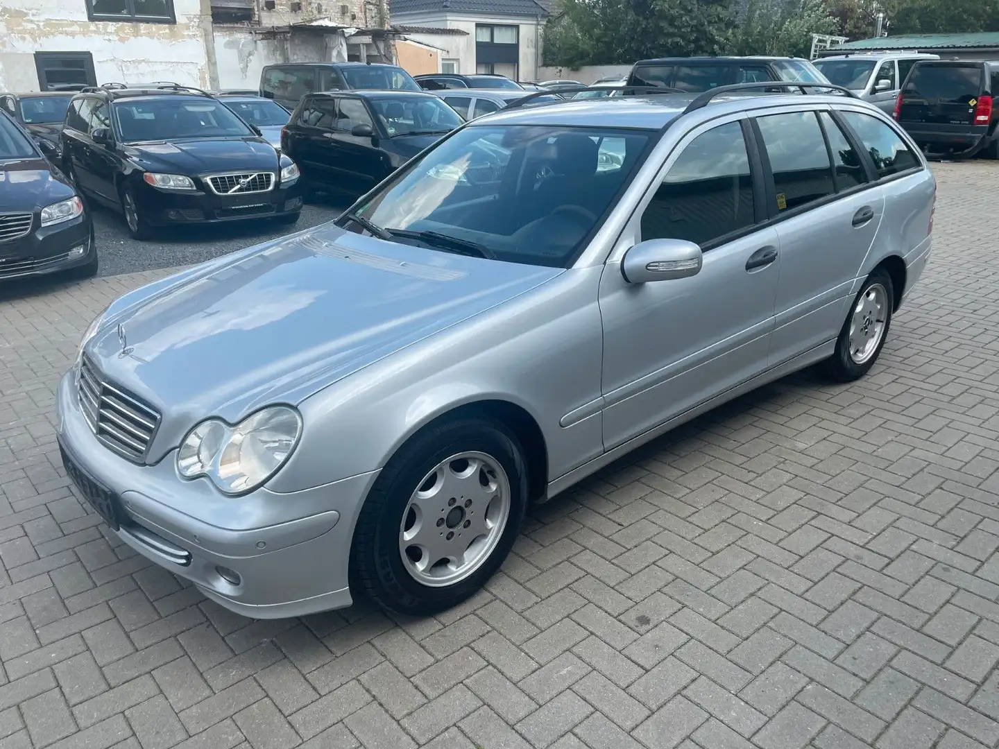 Mercedes-Benz C 200 T CDI Kombi KLIMA, PDC, SHZ Silber - 1