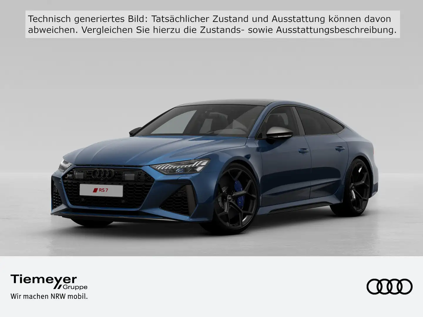 Audi RS7 RS7 Sportback 4.0 TFSI Q HuD MEMORY PANO BuO LM2 Bleu - 1